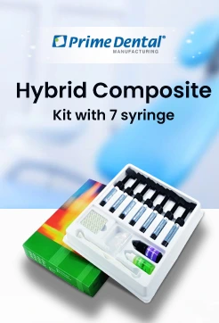 Prime Dent Hybrid Composite Kit With 7 Syringe