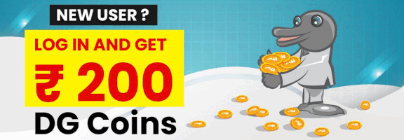 Login and get 200 DG Coins
