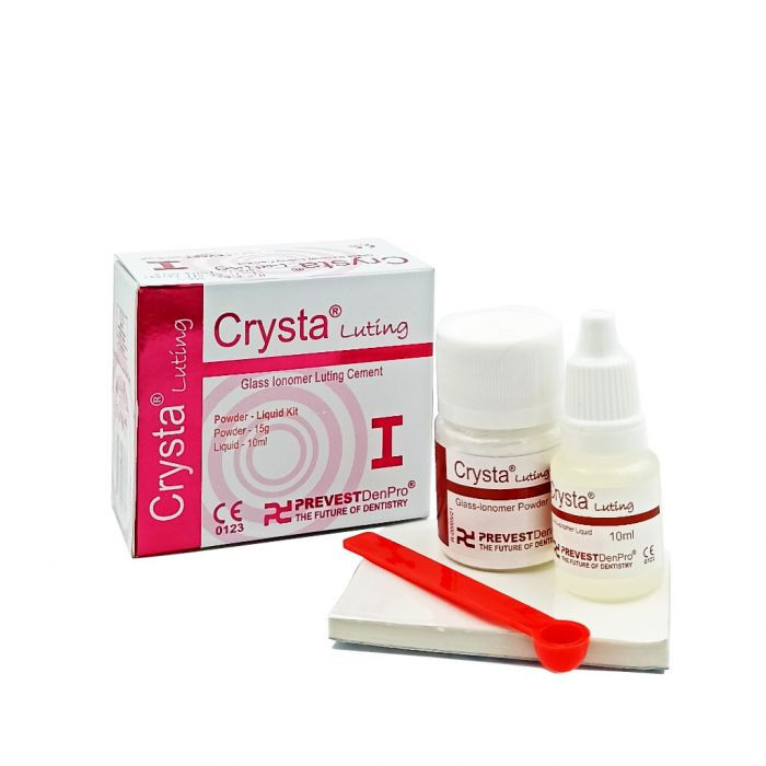 1 Crysta Restorative II + 1 Crysta Luting I  And Get 1 Orafil G Temporary Filling 40gm  Free1