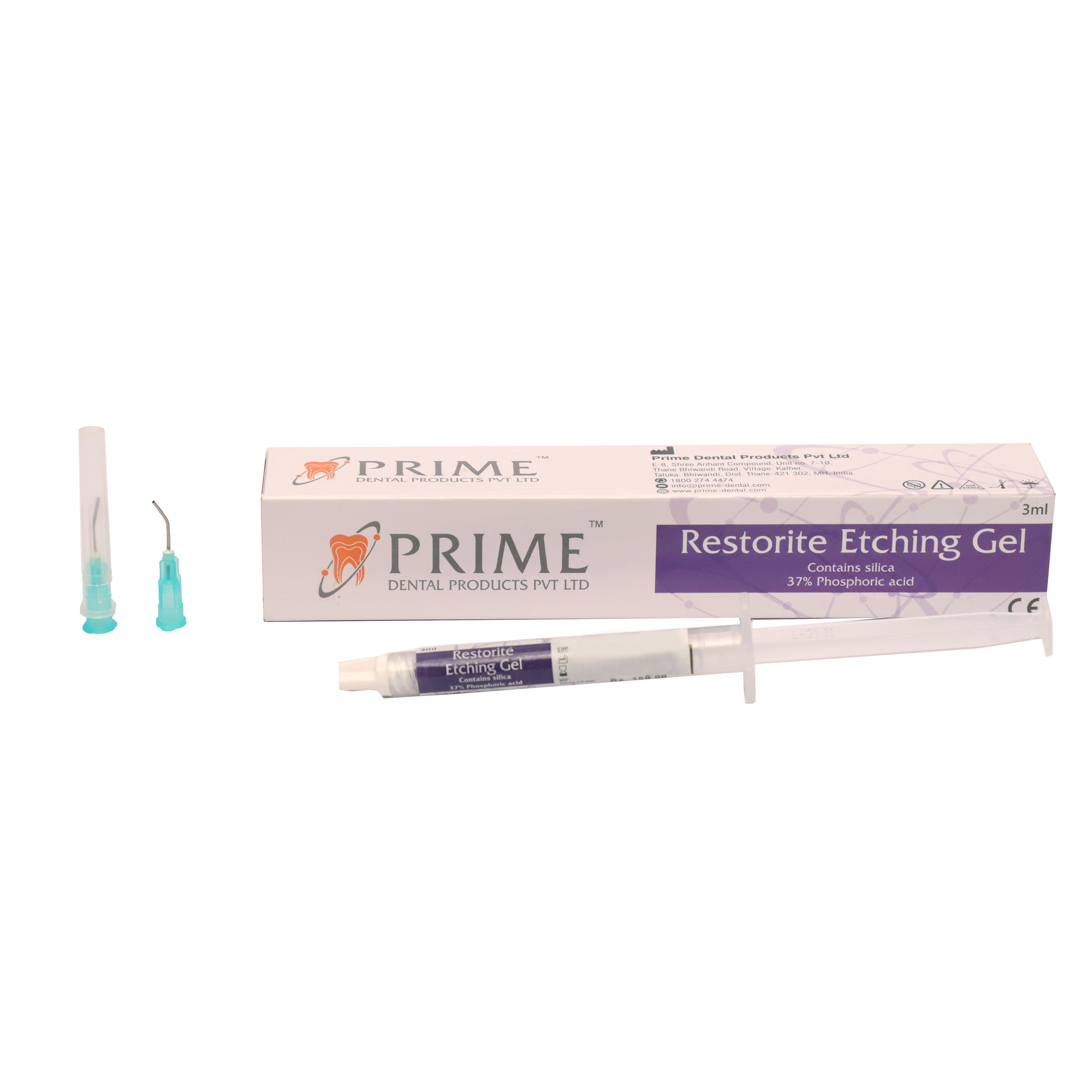 Prime Dental Restorite Etching Gel (Pack of 5)