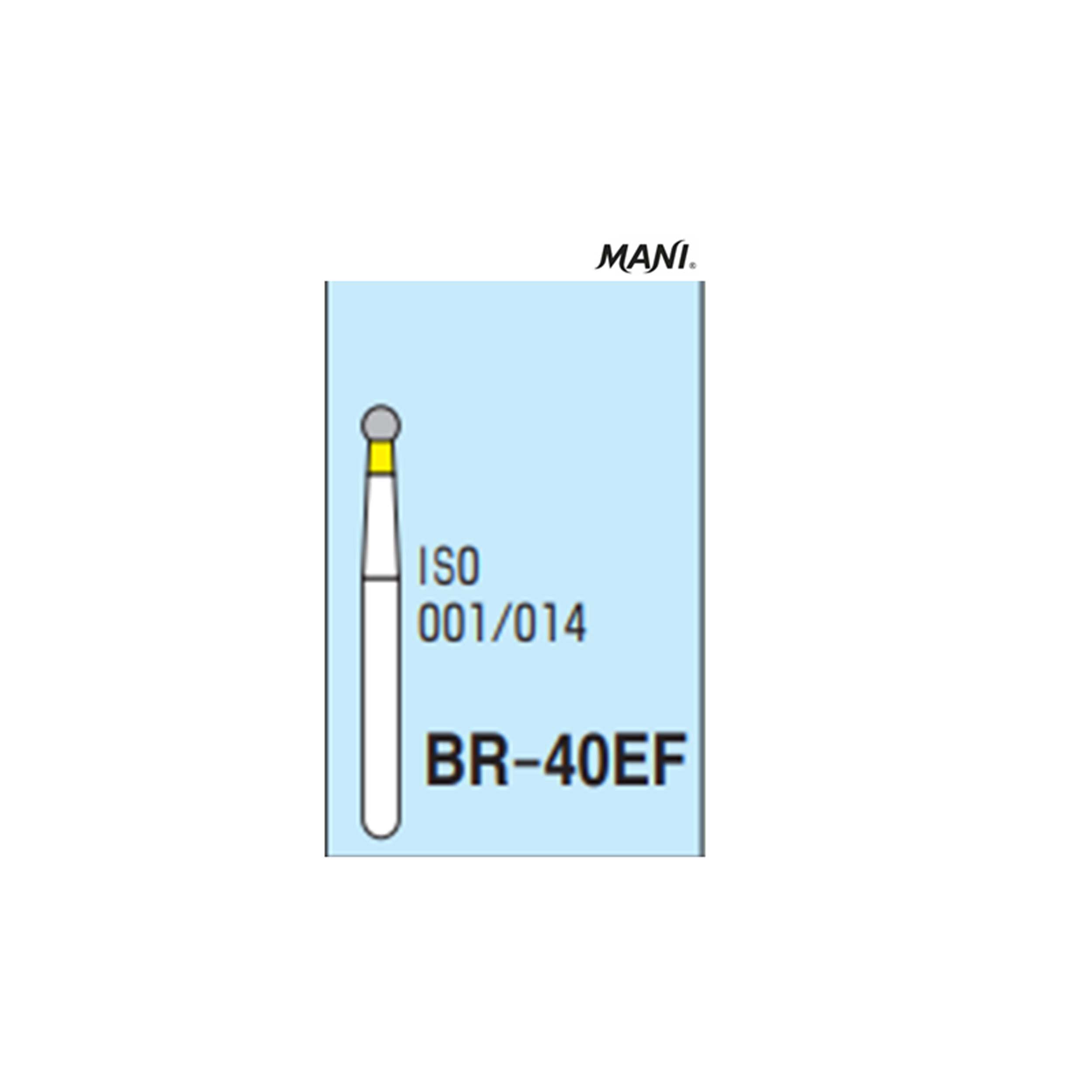 Mani Diamond Bur BR-40EF (5 Pcs.)