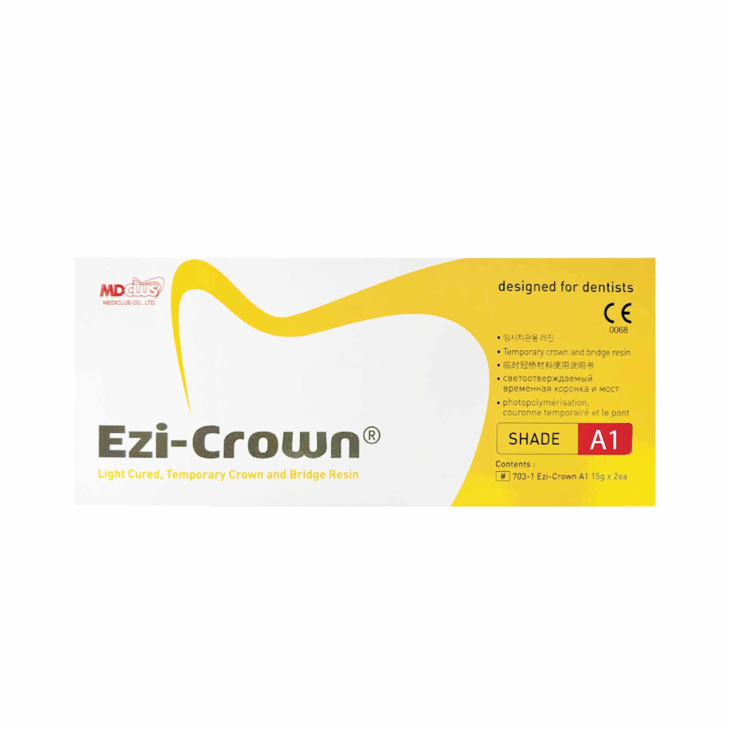 Mediclus Ezi-Crown A1 Shade (Crown & Bridge)