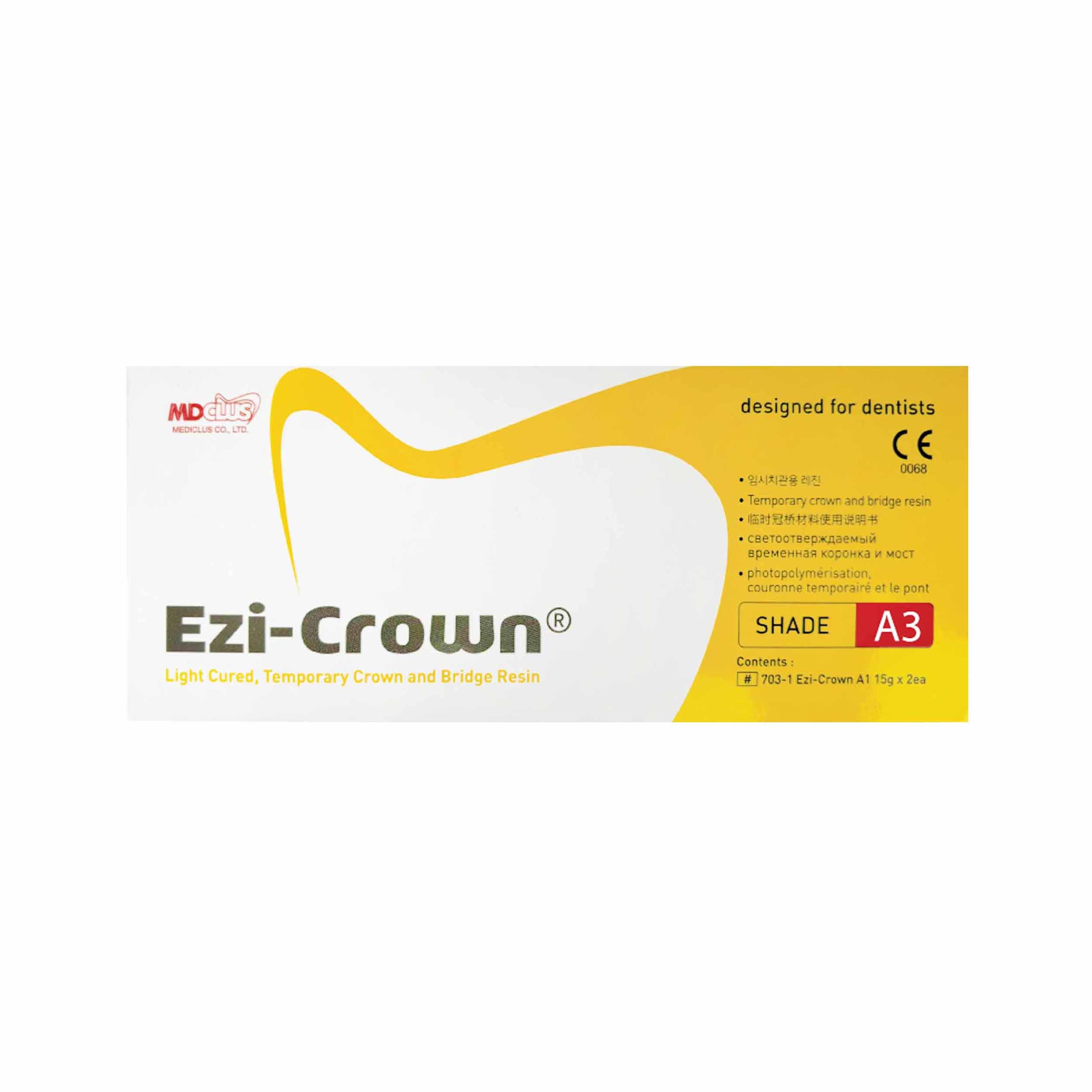 Mediclus Ezi-Crown A3 Shade (Crown & Bridge)