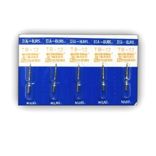 Mani Diamond Bur TR-12 (5 Pcs.)