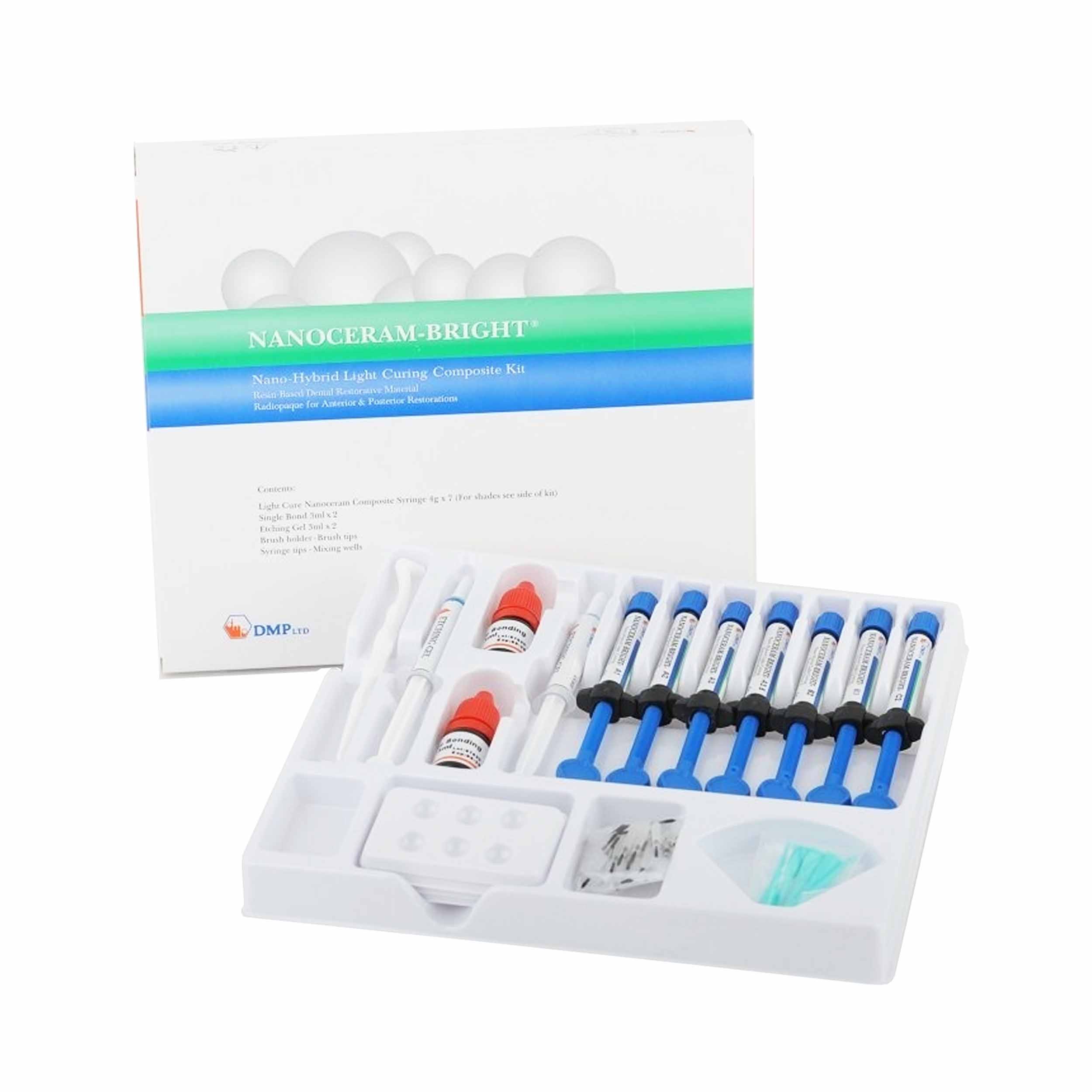 NANOCREAM-BRIGHT Nano-Hybrid Light Curing Composite KIT