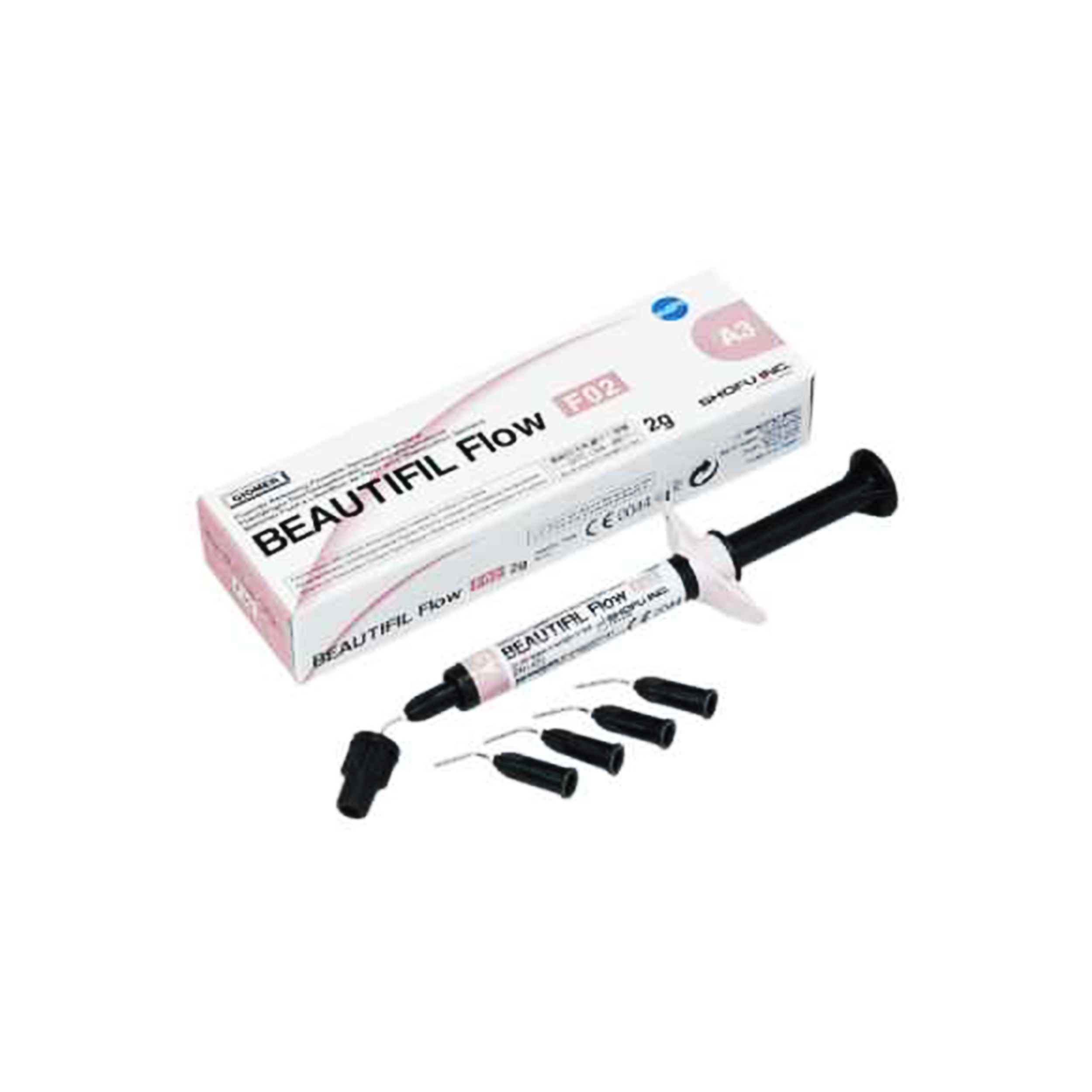 Shofu BeautifIl Flow F02 Dental Flowable Composite 2g Syringe #A2