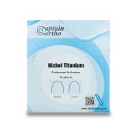 Libral Captain Niti .016" Nickel Titanium Trueform Preformed Archwires Upper