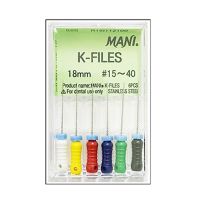 Mani K Files 18mm #25 Dental Endo