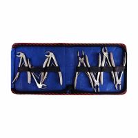 Laboz Extraction Forceps Pedo Set Of 7 In Pouch Standard