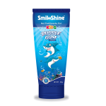 SmiloShine Gel Toothpaste For Kids - Bubble Gum Flavor - Pack Of 6