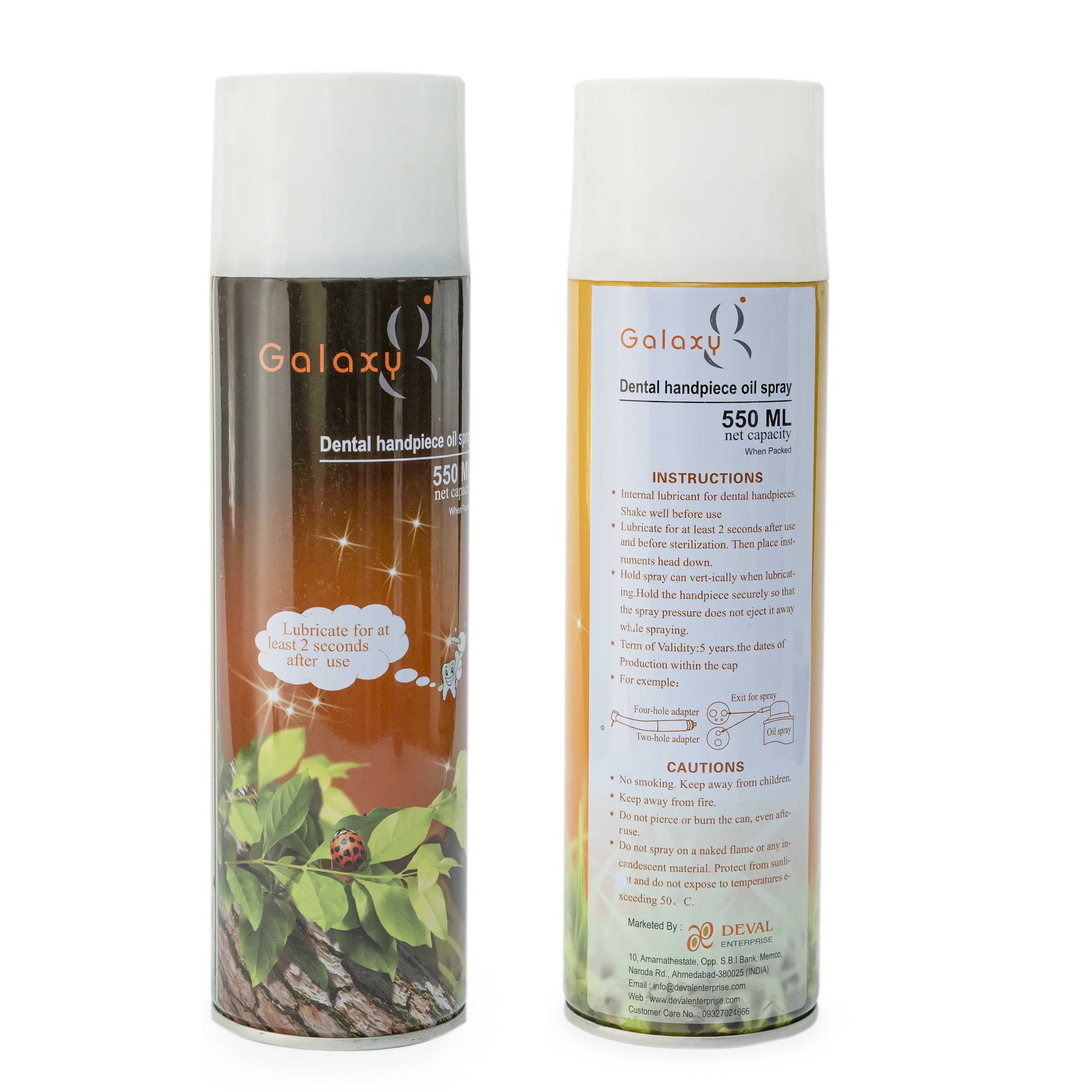 Dental Handpiece Oil Spray