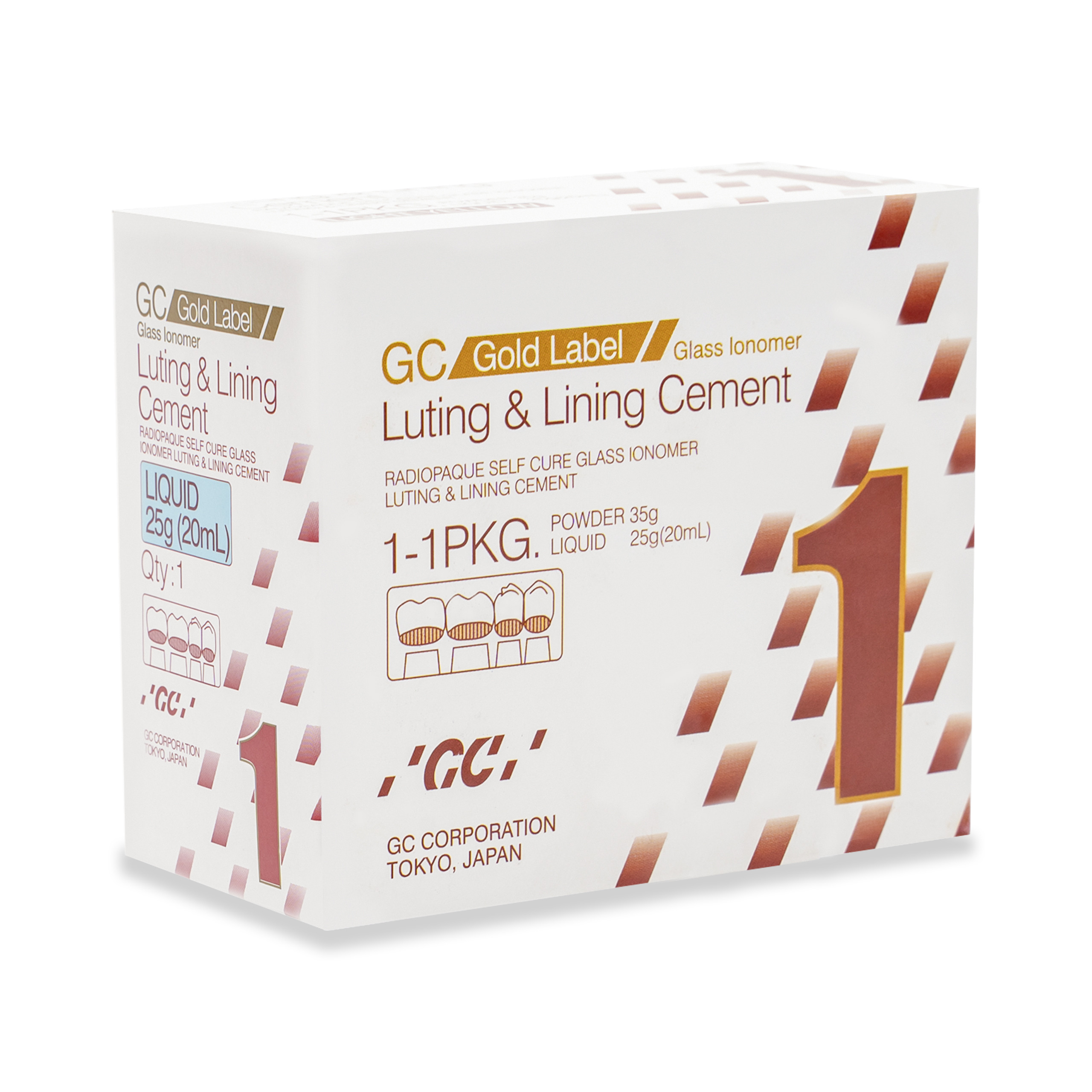 Gold Label Luting And Lining Cement - 1 (35gm /25ml)