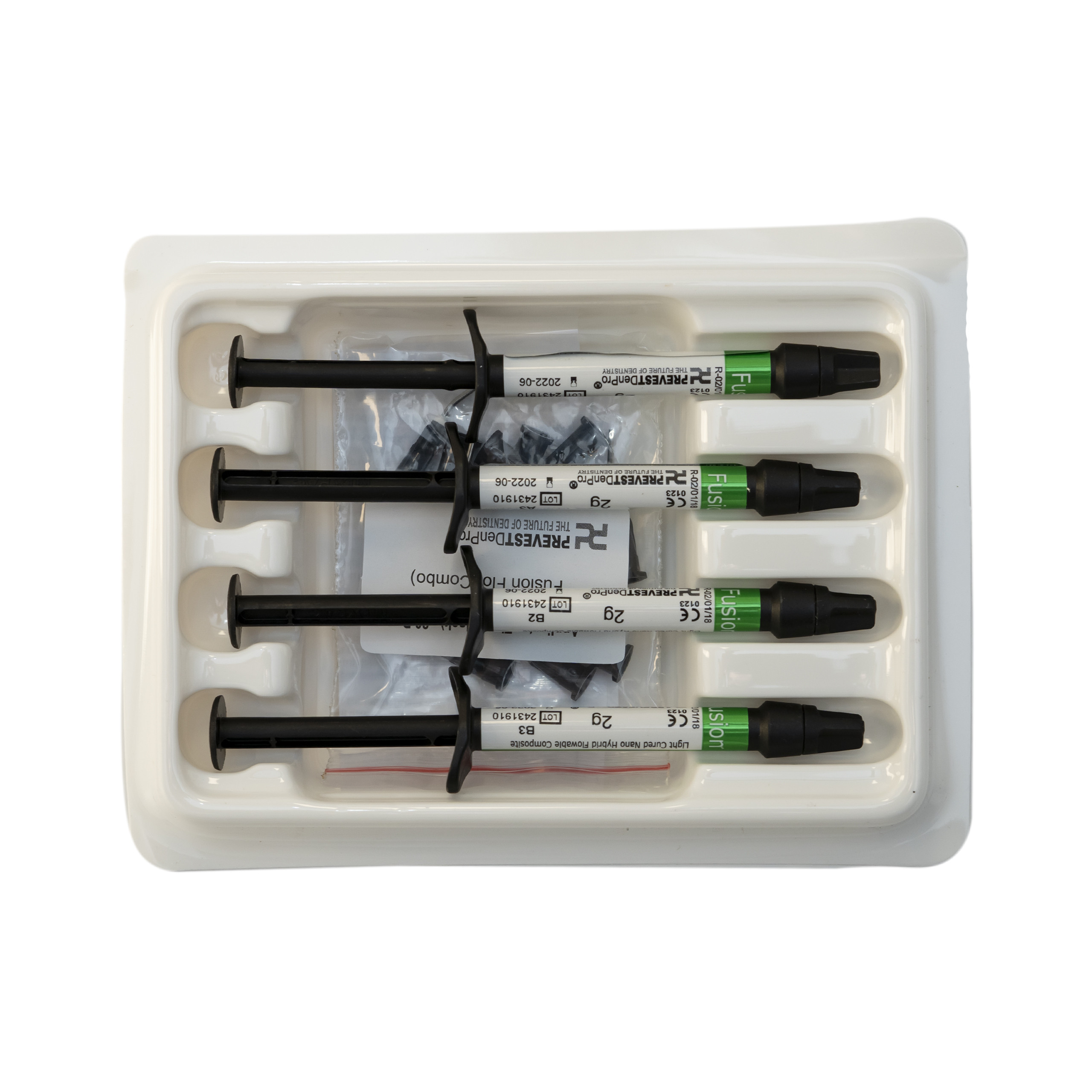 Prevest Denpro Fusion Flow 4 Syringe Kit