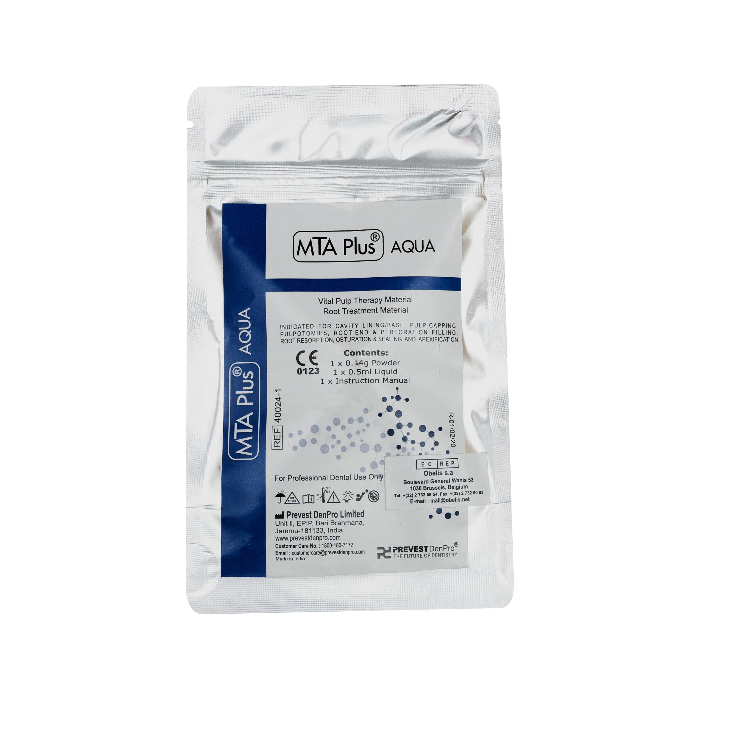 Prevest Denpro MTA Plus Aqua Root and Pulp Treatment Material