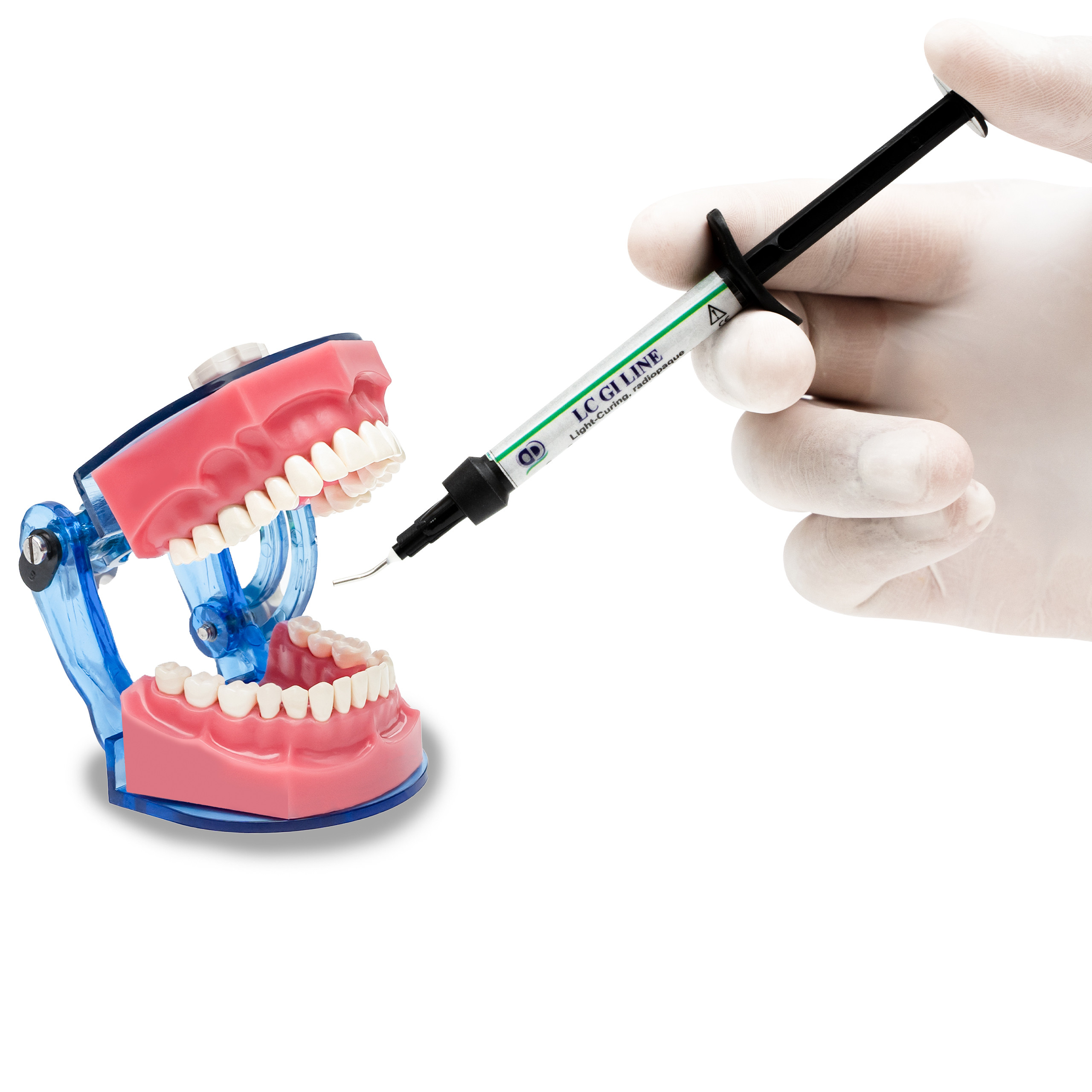Ammdent LC GI Line Light Curing Radiopaque One Component Glass Ionomer Lining