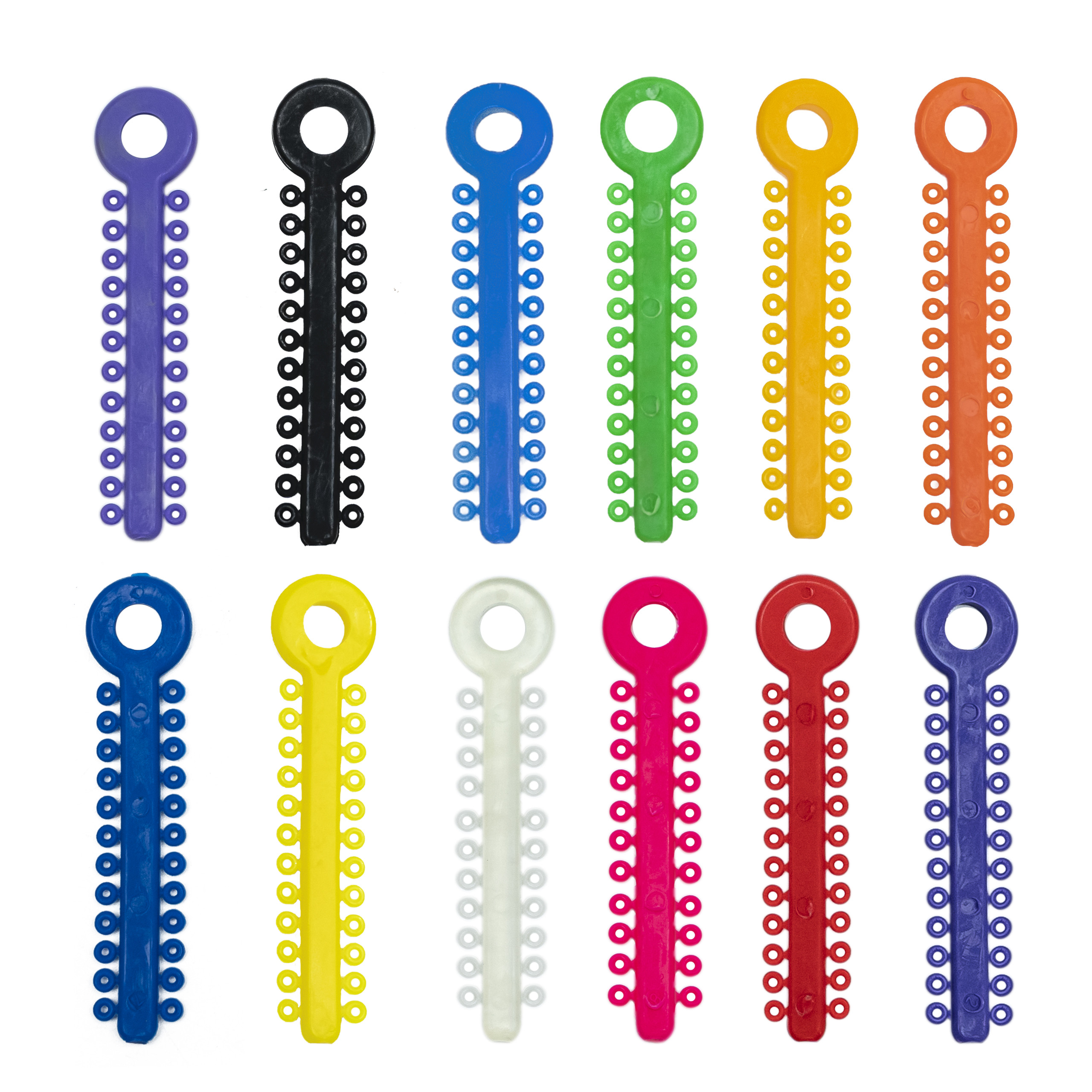 Libral CO Ligature Ties Multicoloured 1008/pk