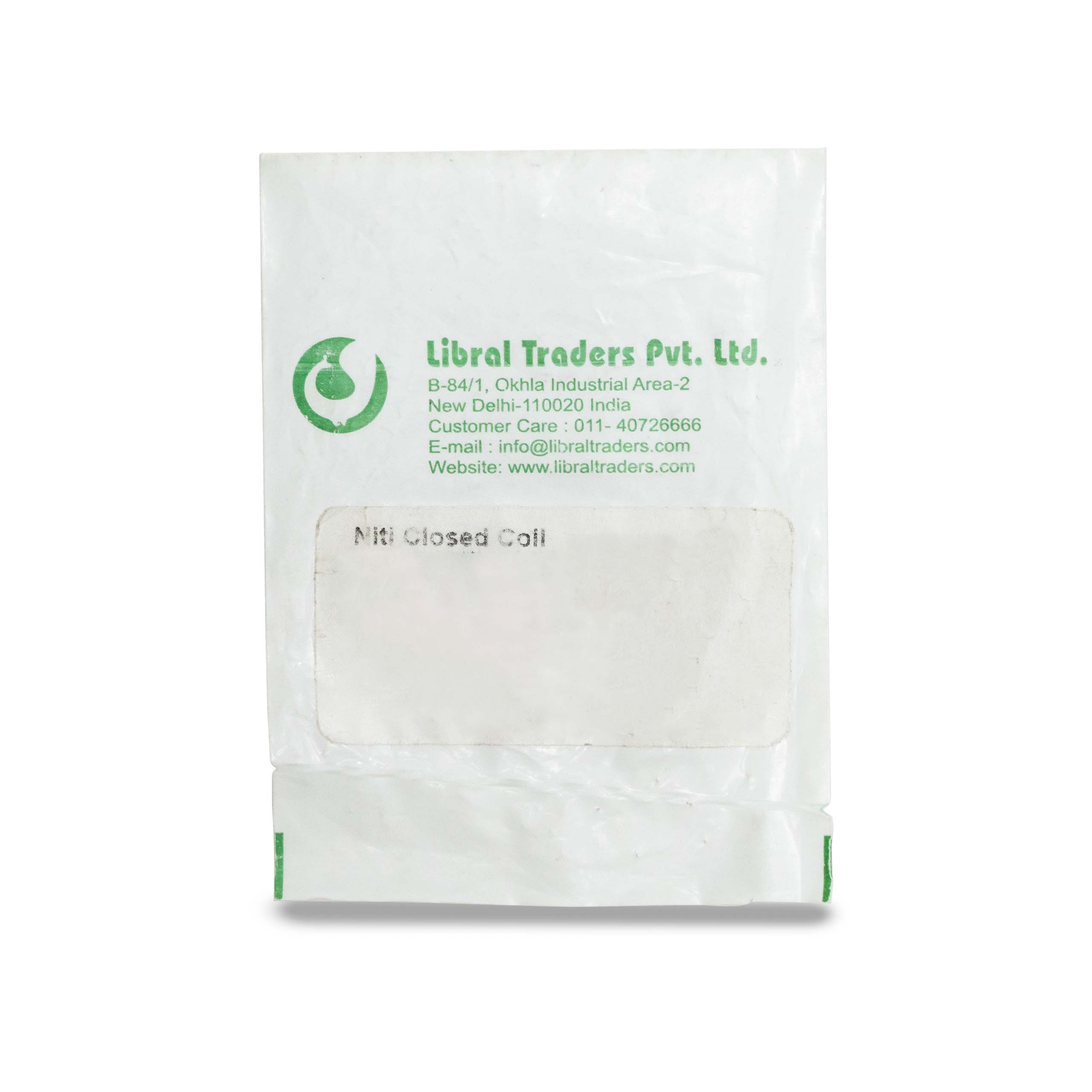 Libral Niti Closed Coil (.011 X .030 X 9 Mm, 10/pk)