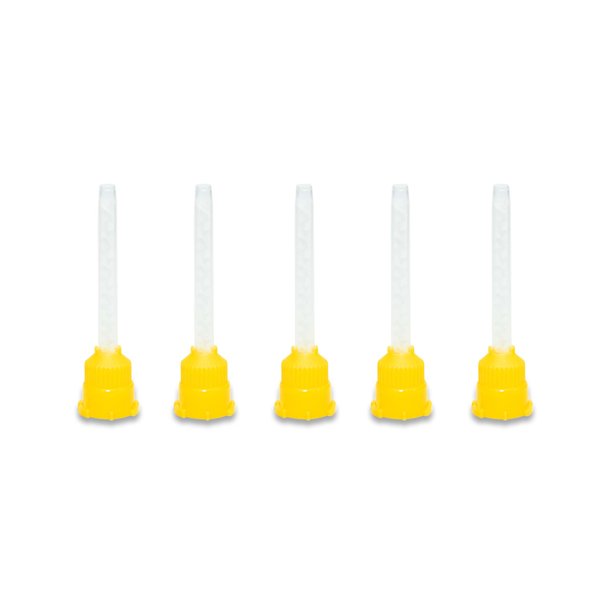 Yellow Mixing Tips Pack of 50 pcs