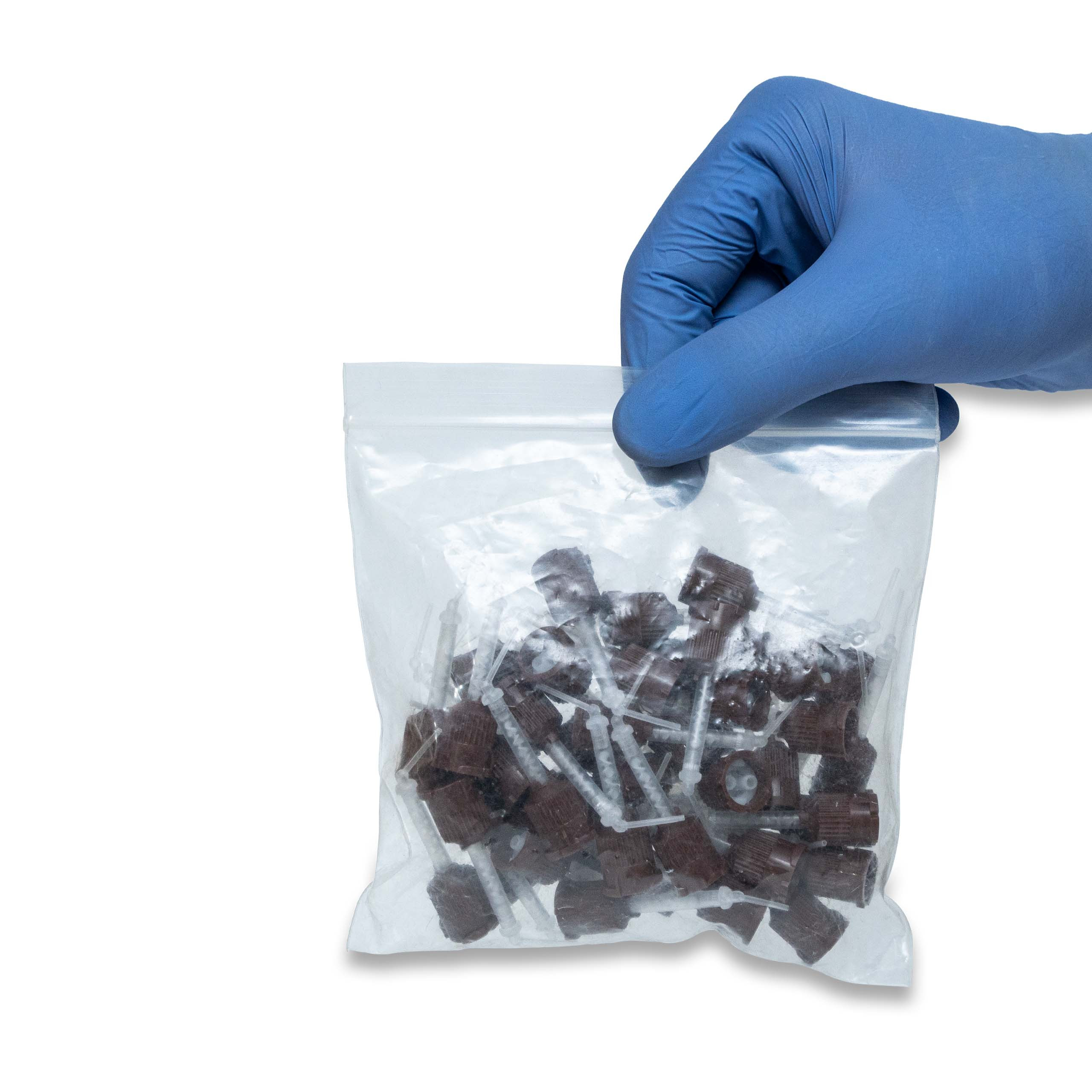 Brown Mixing Tips Pack of 50 Pcs.