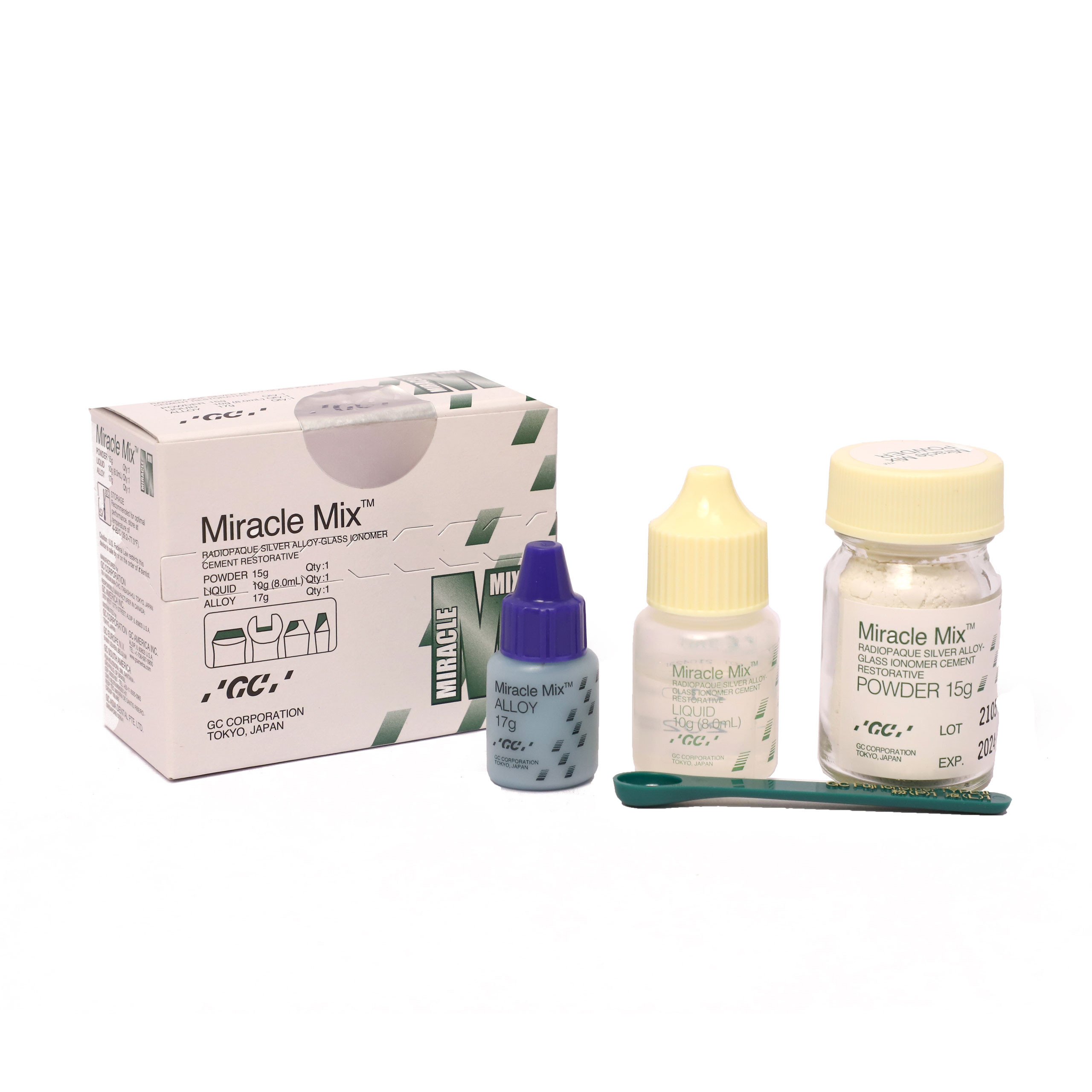 GC Miracle Mix (Radiopaque Silver Alloy- Glass Ionomer Cement Restorative)