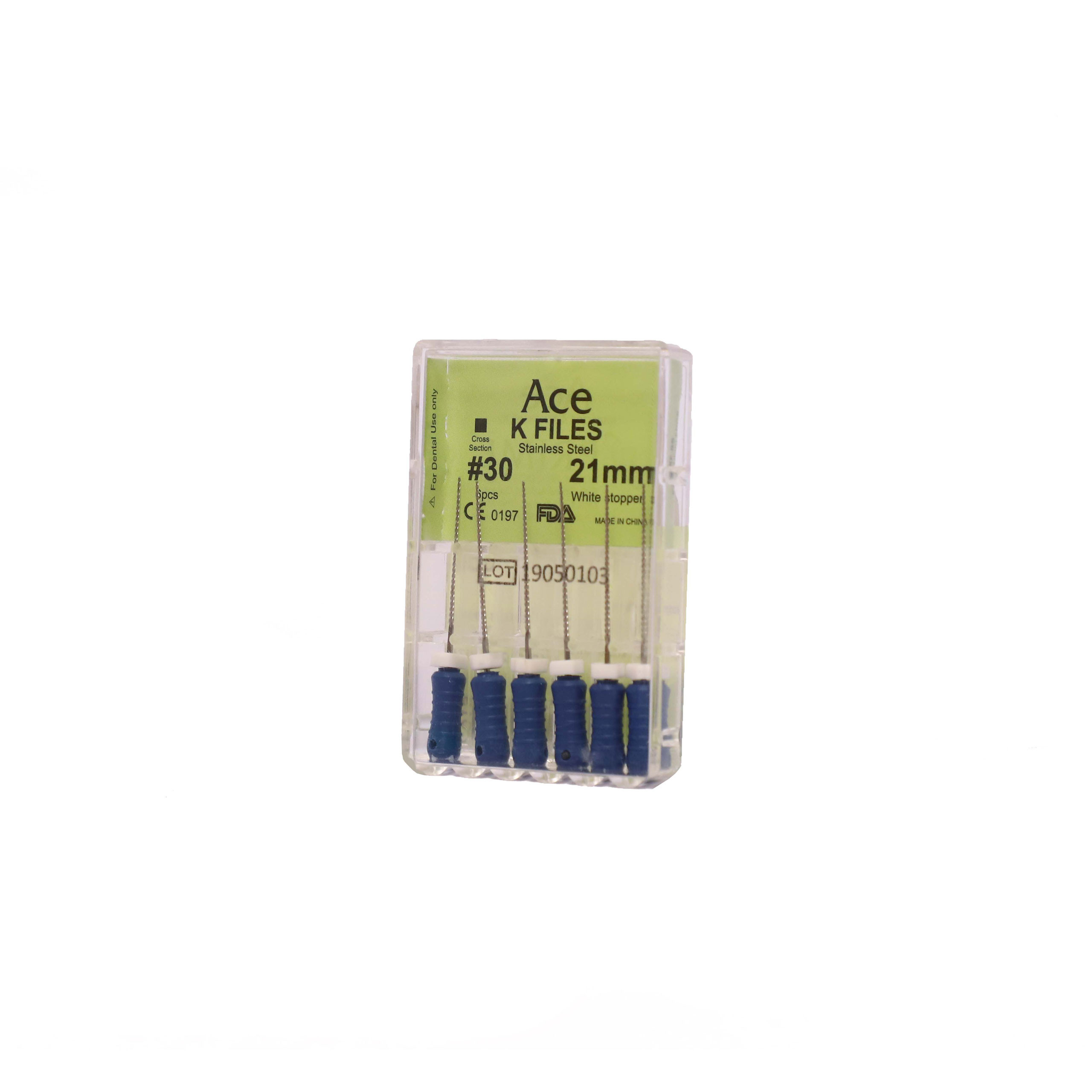 Prime Ace K Files #30, 21mm (Pack Of 5)