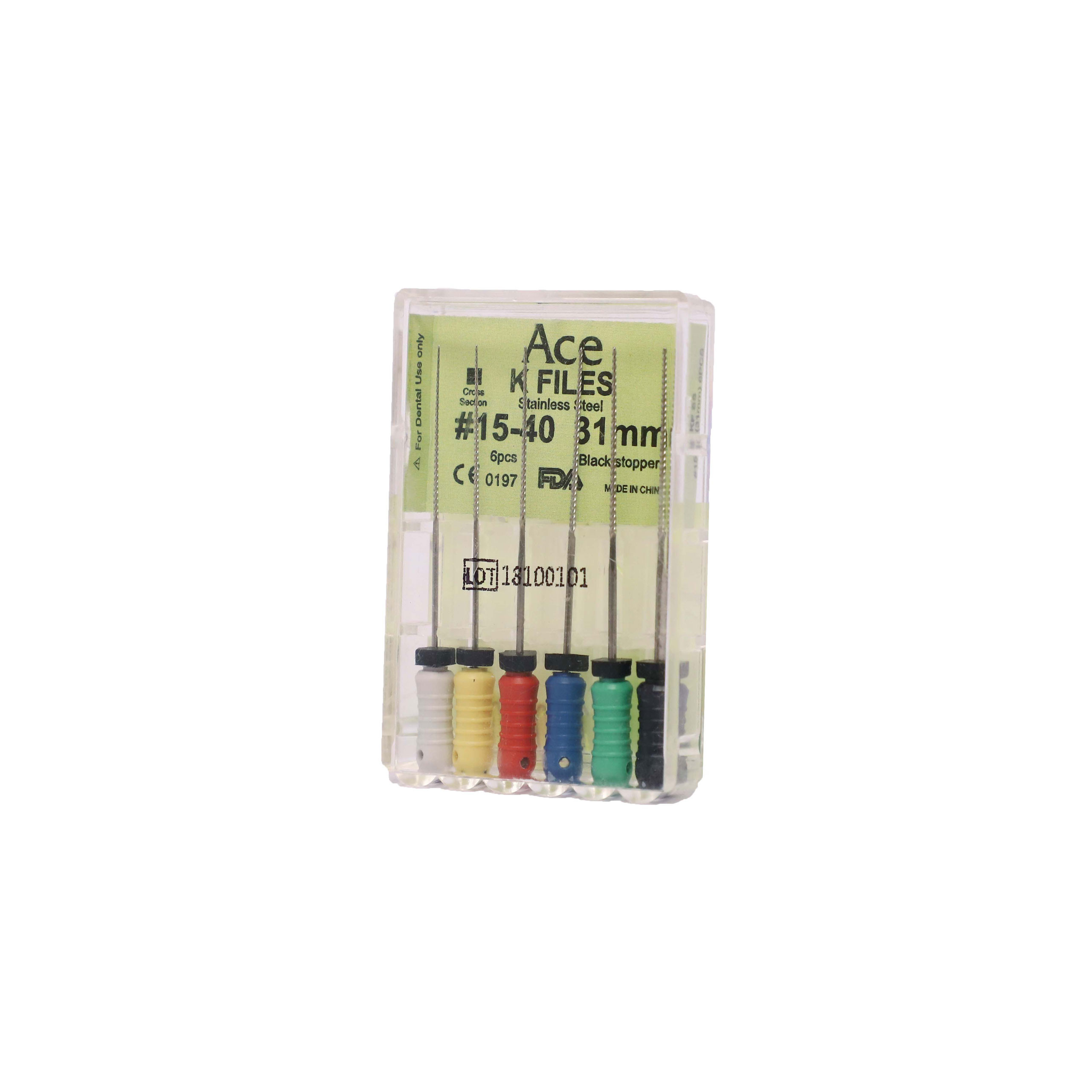 Prime Ace K Files #15-40, 31mm (Pack Of 5)