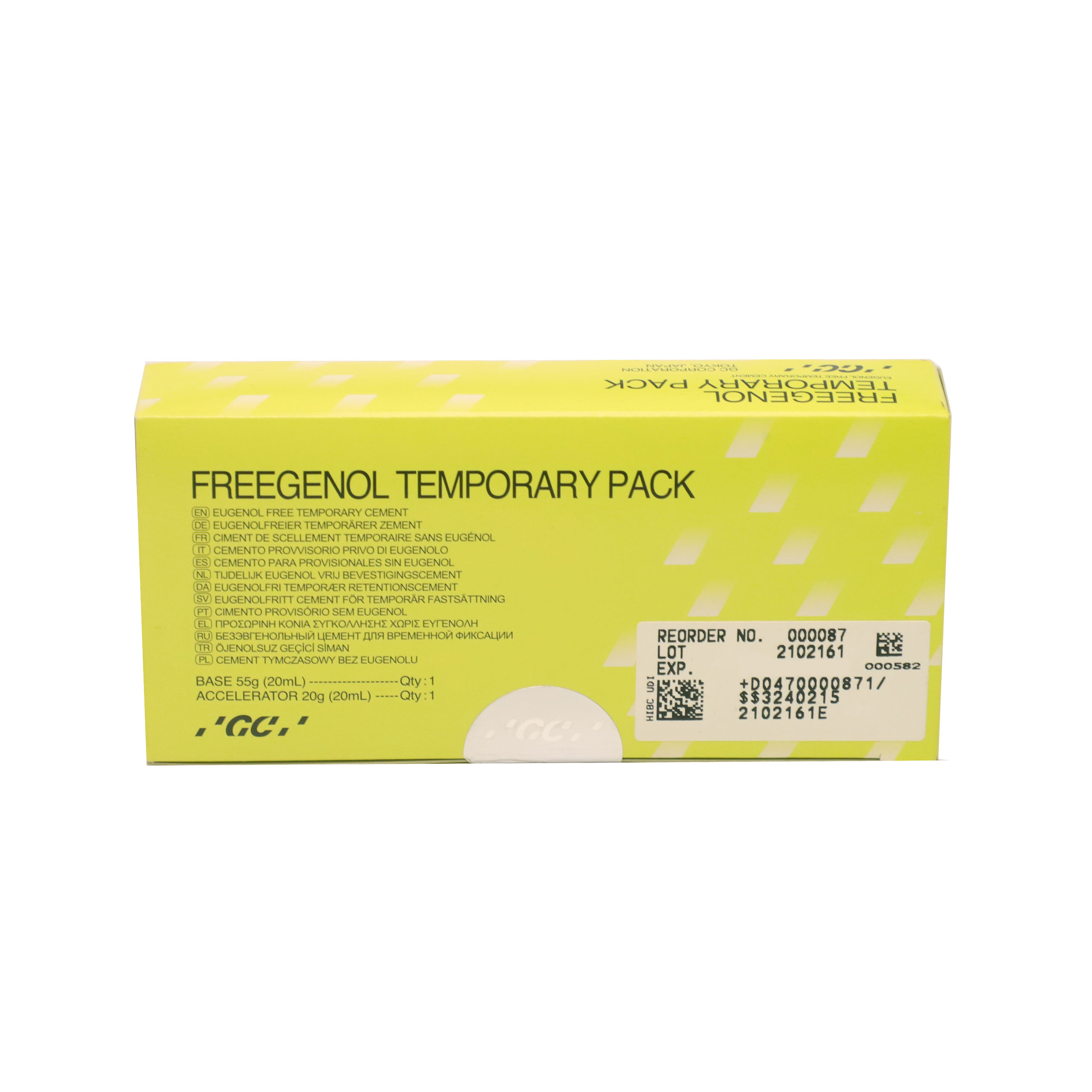 GC Freegenol Temporary Pack