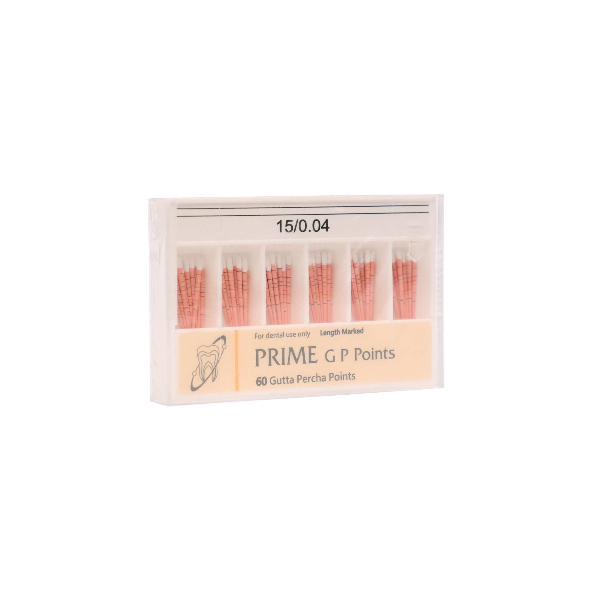 Prime Gutta Percha Points 4%, 15