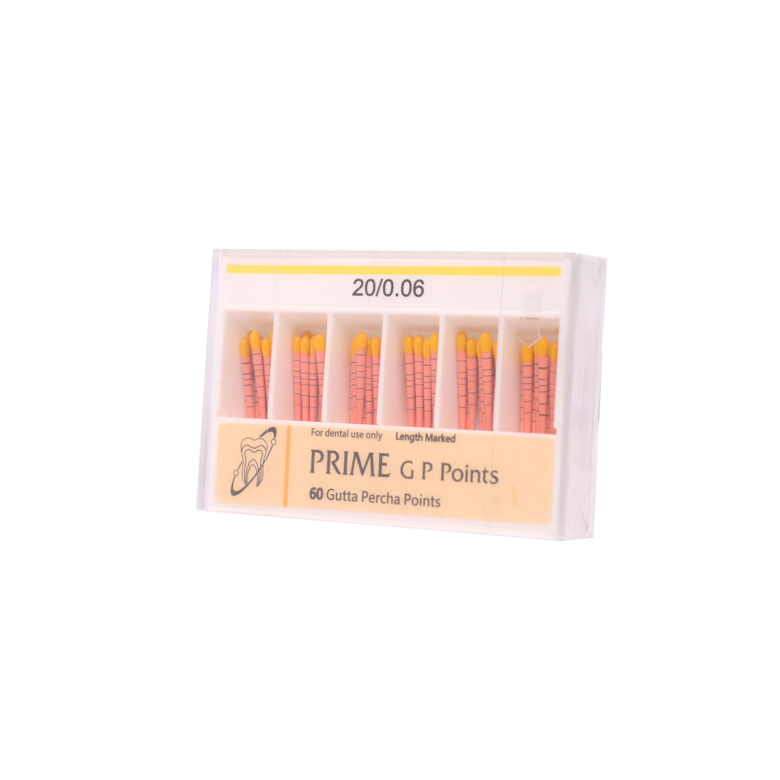 Prime Gutta Percha Points 6%, 20