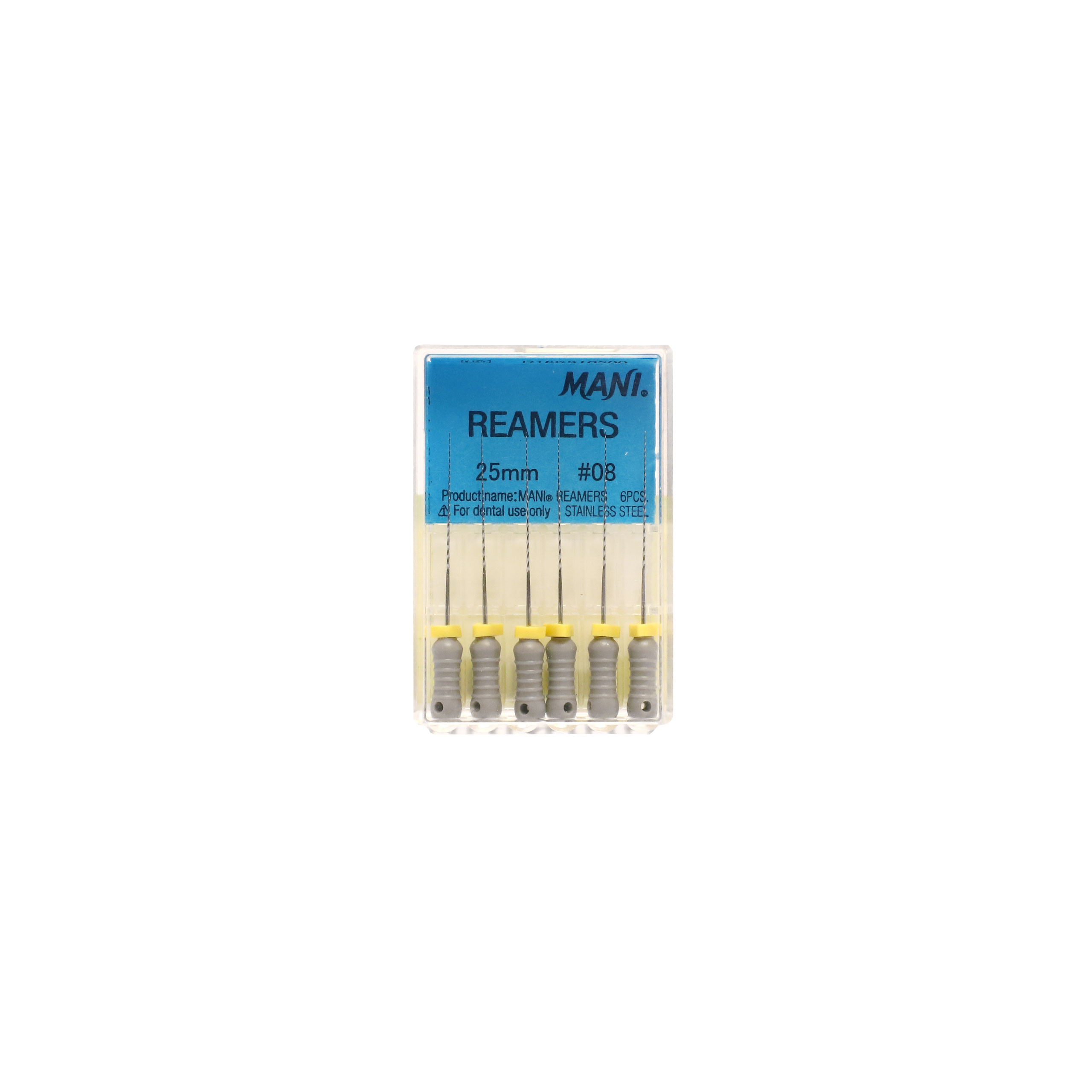 Mani Reamers #08 25mm (Pack Of 5)