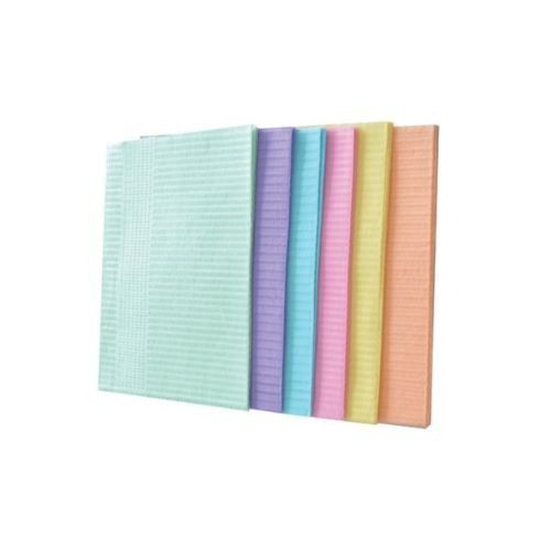 Denmax Patient Bibs/Tray Sheet/Disposable Draps Size 13”x18” (125 Pcs)
