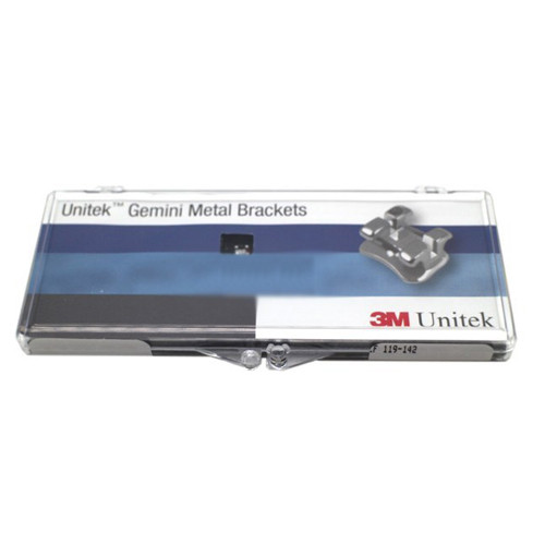 3M ESPE Unitek Gemini Metal Brackets MBT 018 5x5 0,46mm