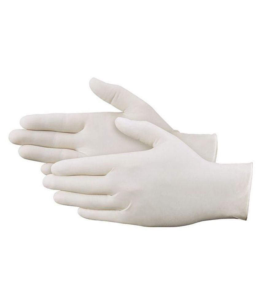 Latex Medical Examination Powdered Gloves Size Large