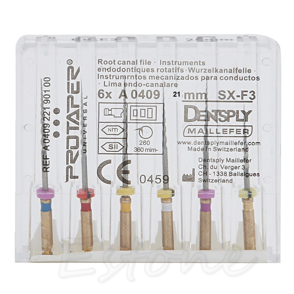 Dentsply Protaper NiTi Progressive Tapered Rotary File 21mm  SX-F3