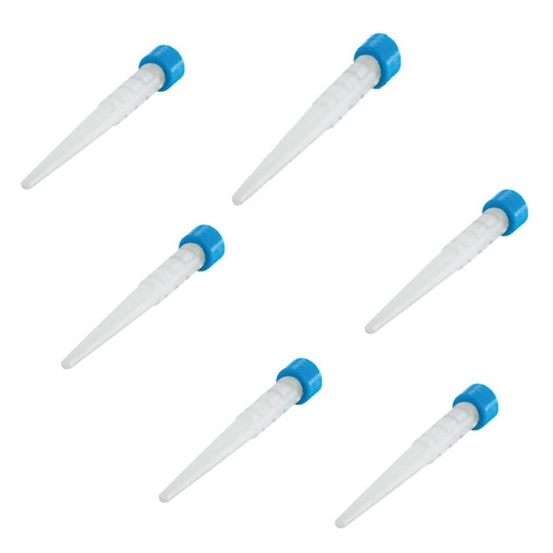 Fiber Tranparent Post Blue Pack of 10