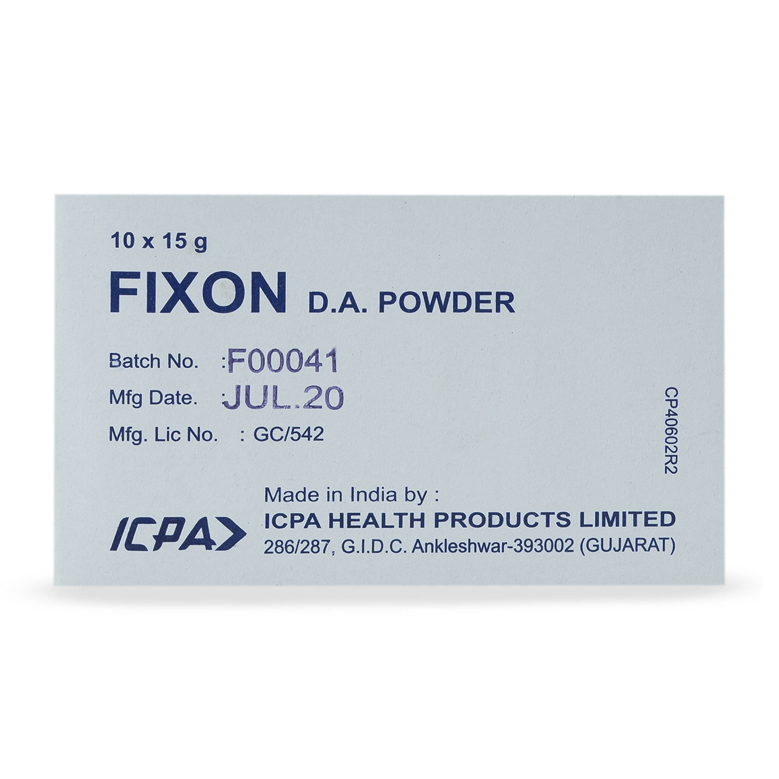 ICPA Fixon D.A. Powder