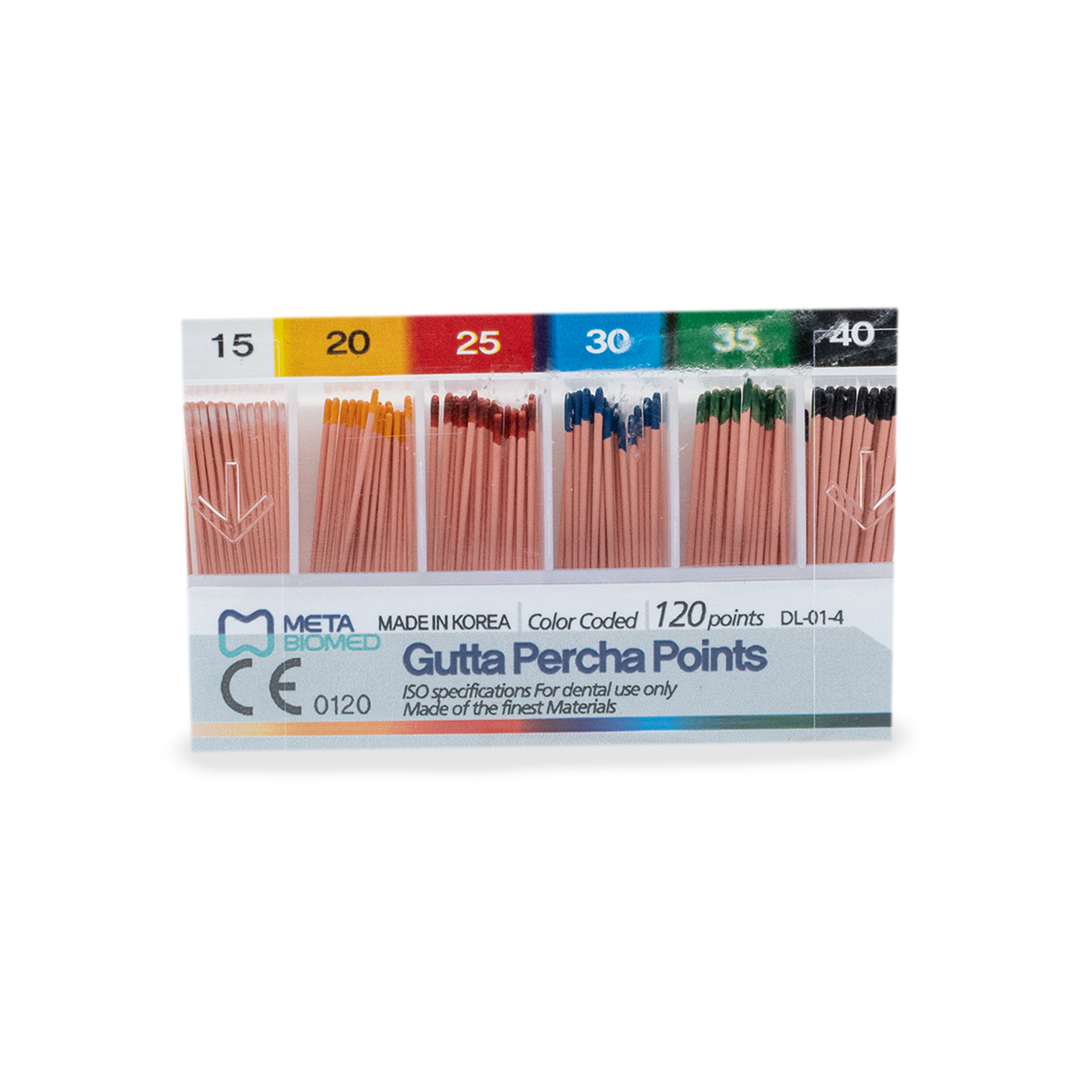 Meta Biomed Gutta Percha Points F2 Aurum Pro 2%