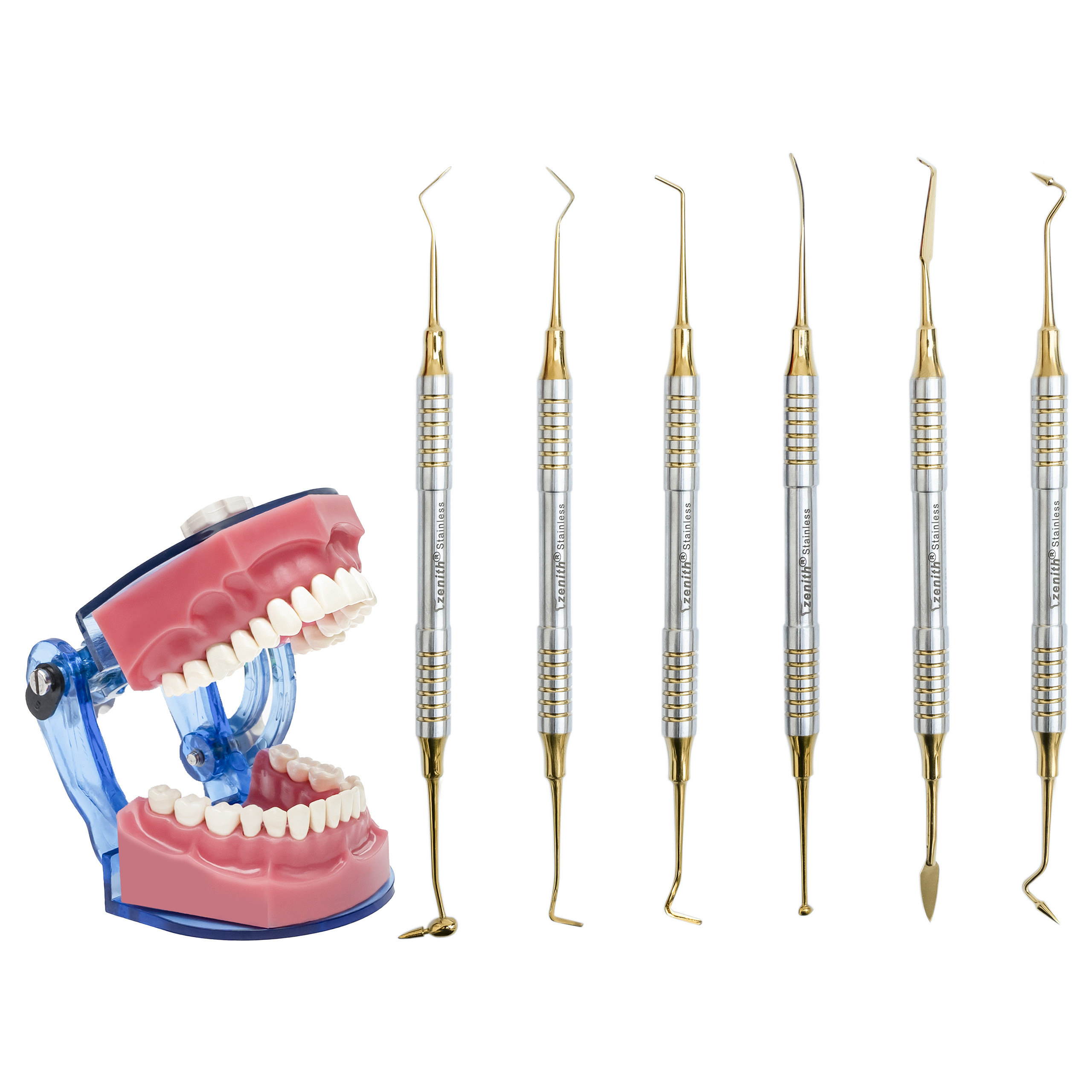 Composite Kit Gold Finish set of 6