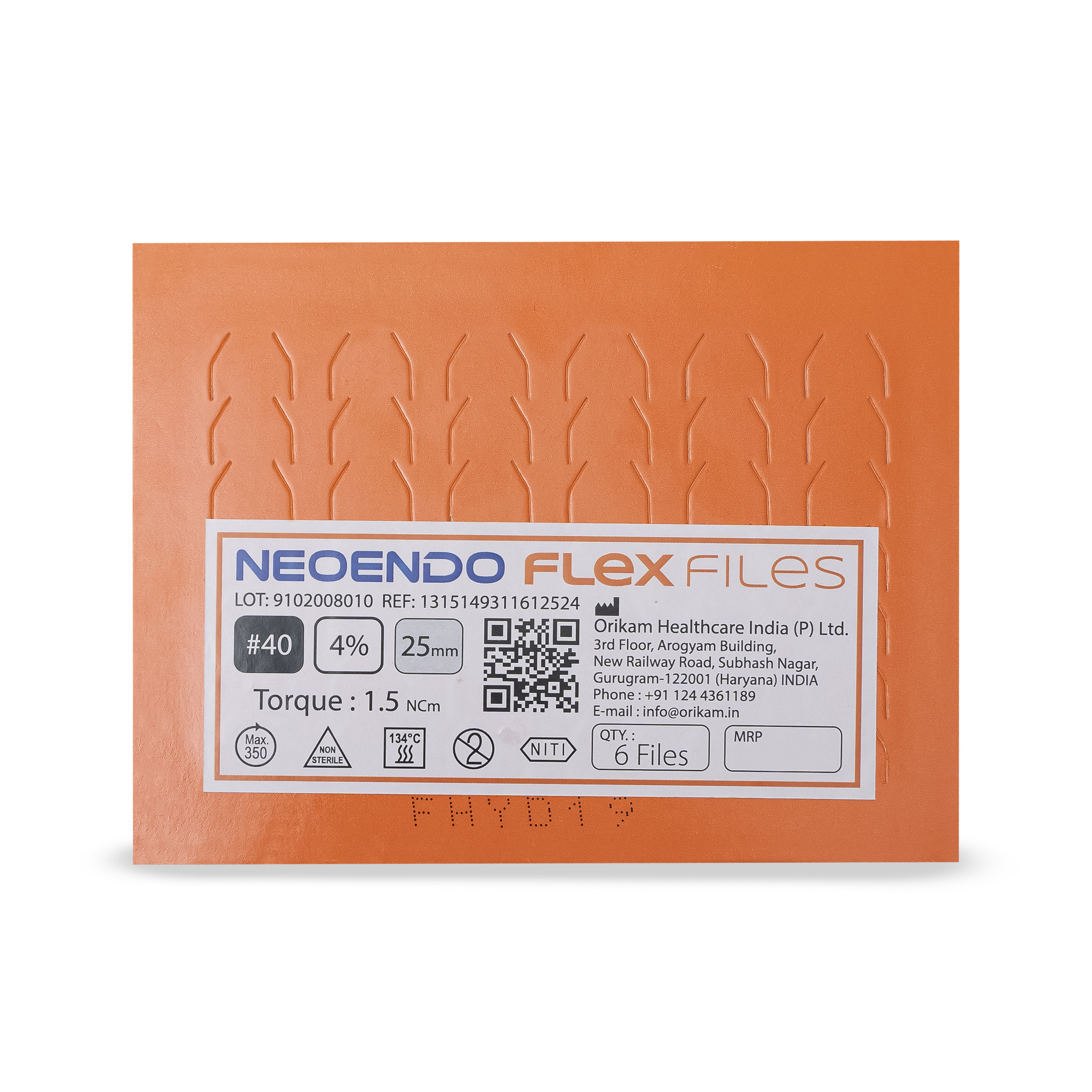 Neoendo Flex Files 25mm 20/6