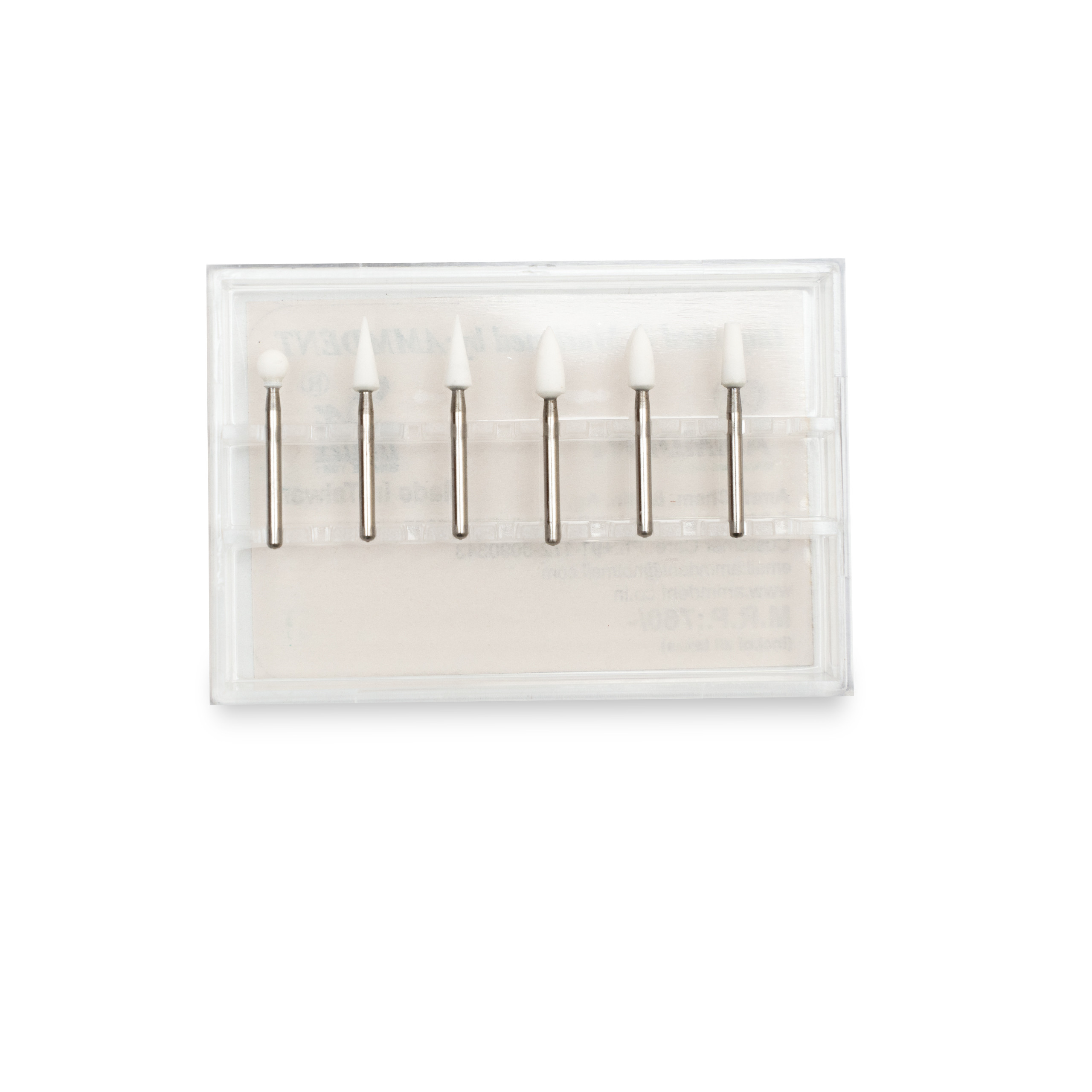 Ammdent Dx Dentex Composite Finishing Kit FG White Stones 6pcs