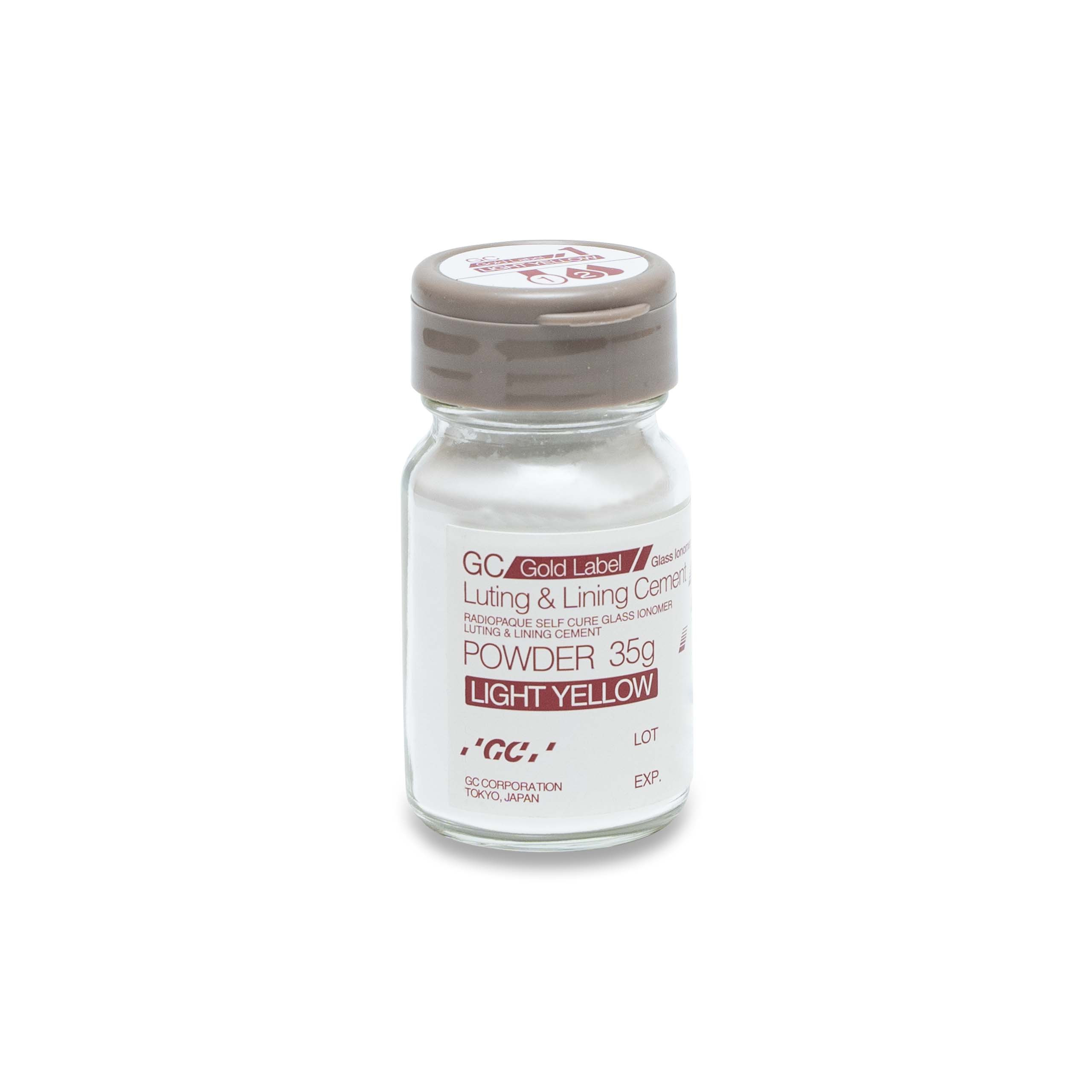 GC Gold Label Fuji 1 Radiopaque Luting & Lining Glass Ionomer Cement – Free Shipping