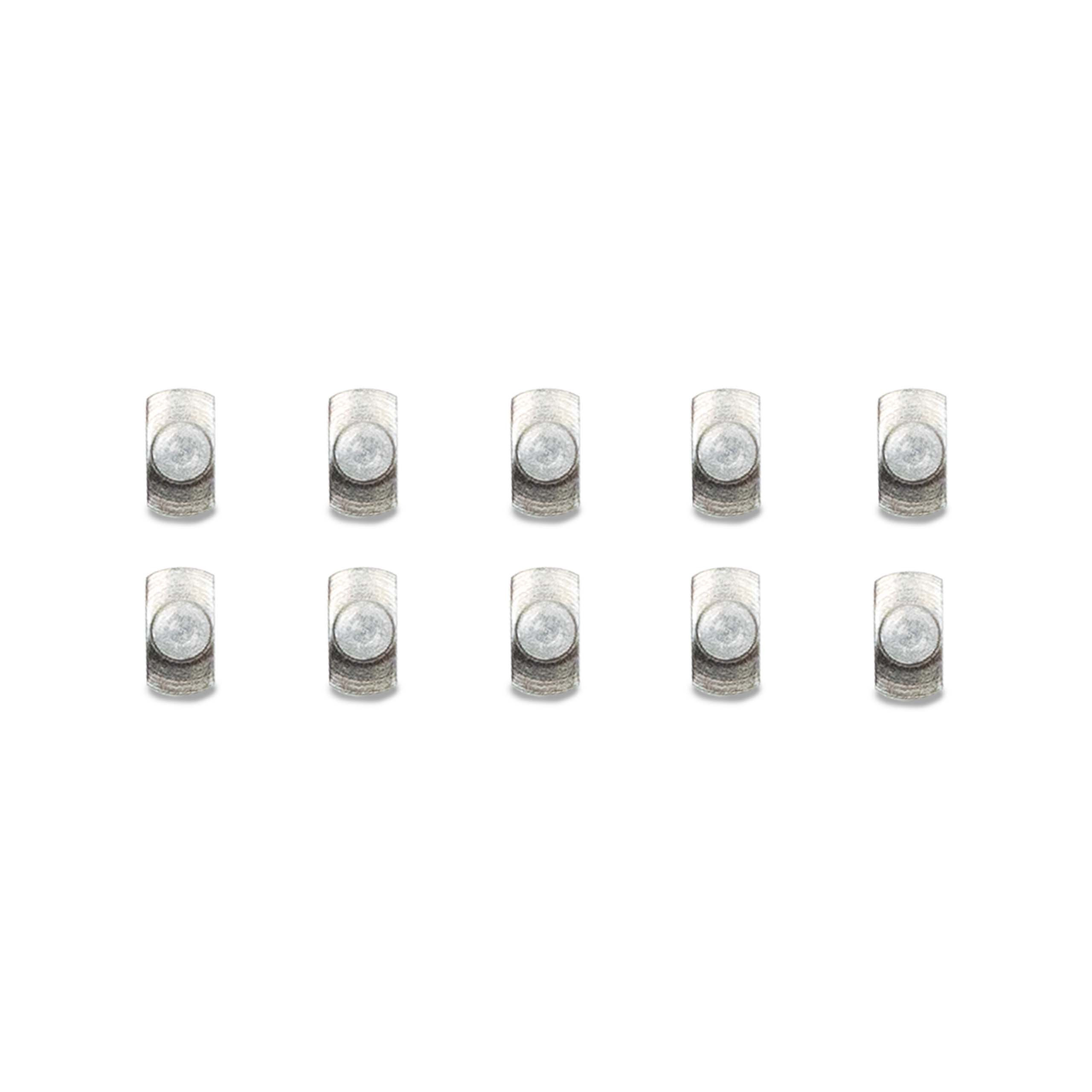 Libral Leone Weld. Buttons Curved 10/pk