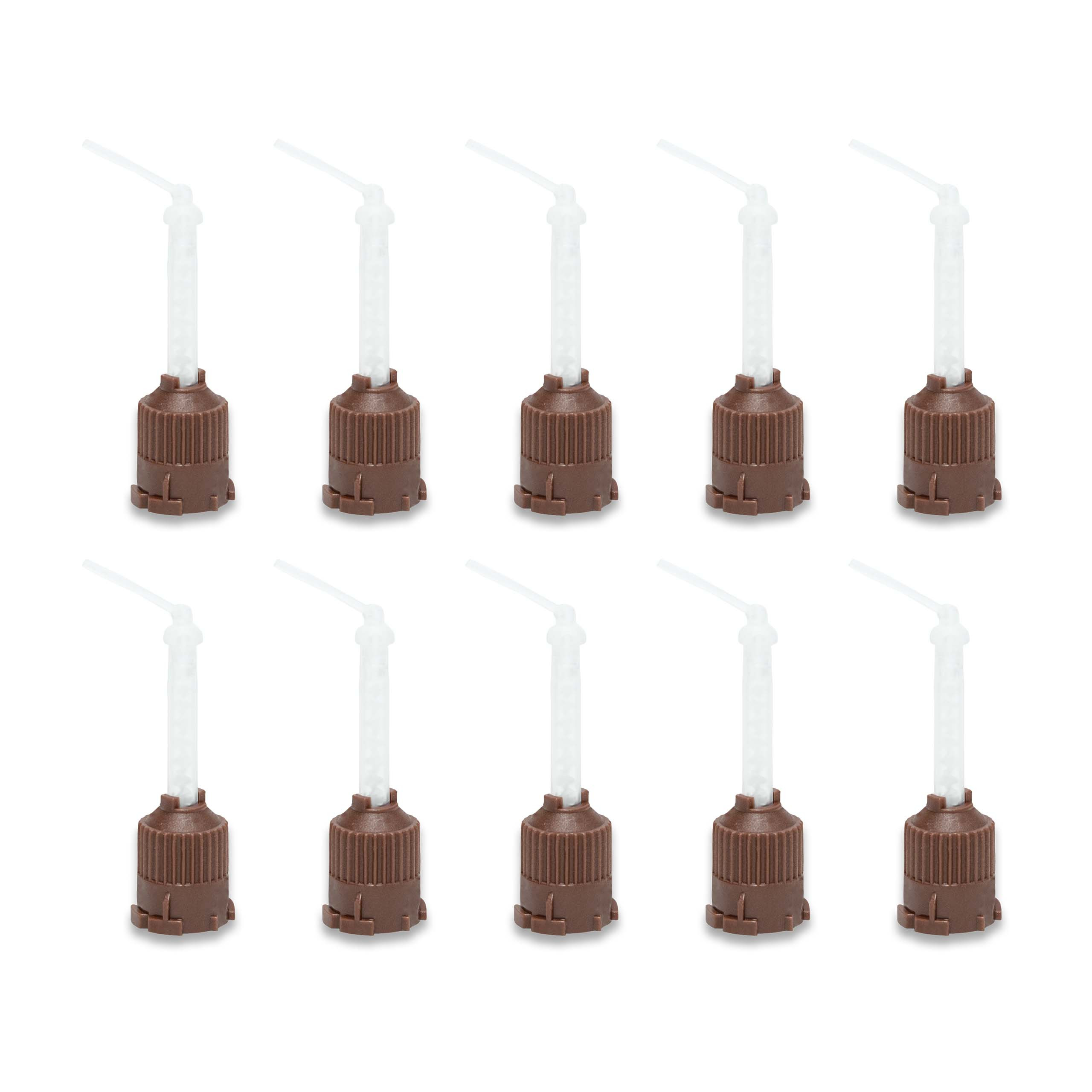 Brown Mixing Tips Pack of 50 Pcs.
