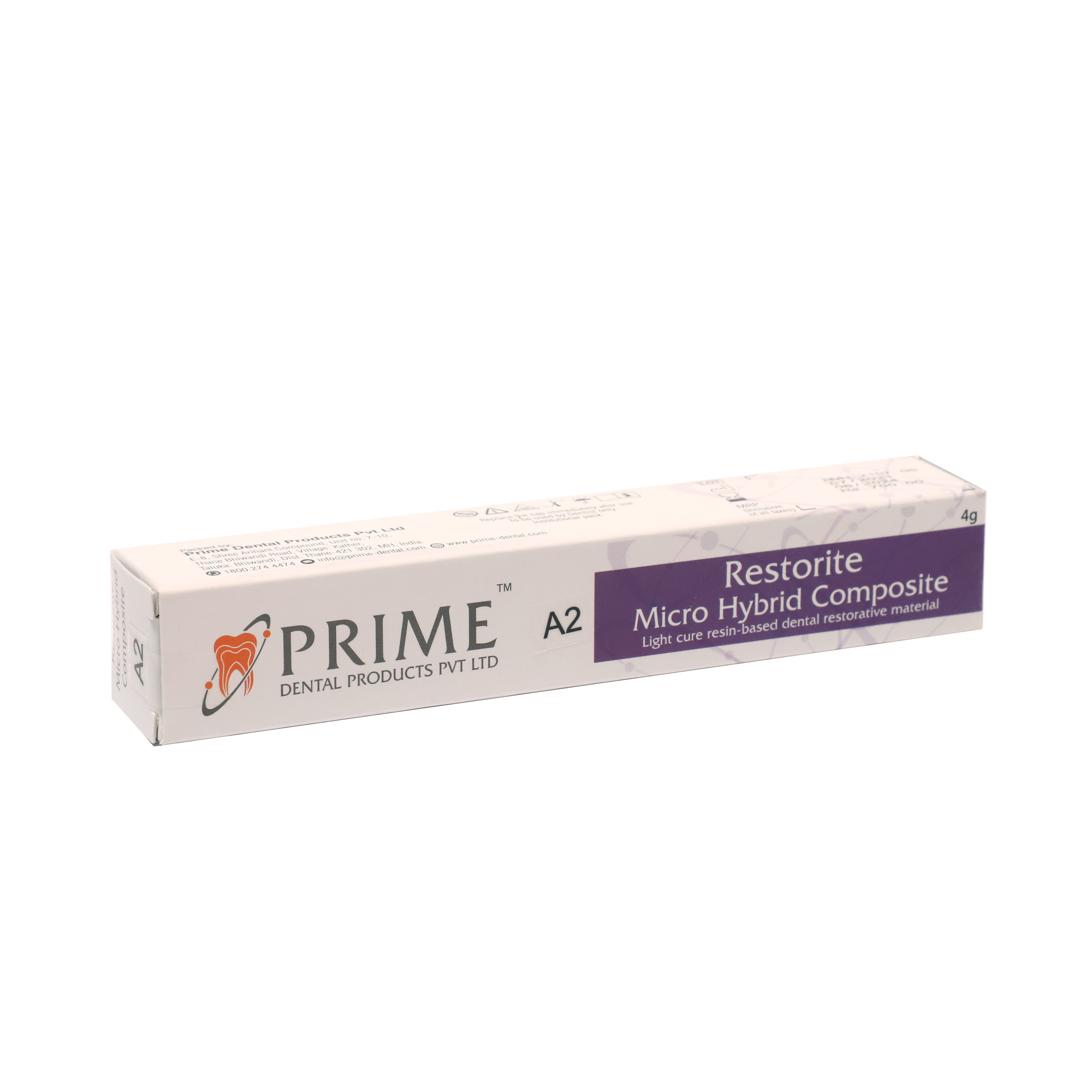 Prime Dental Restorite Micro Hybrid Composite A2