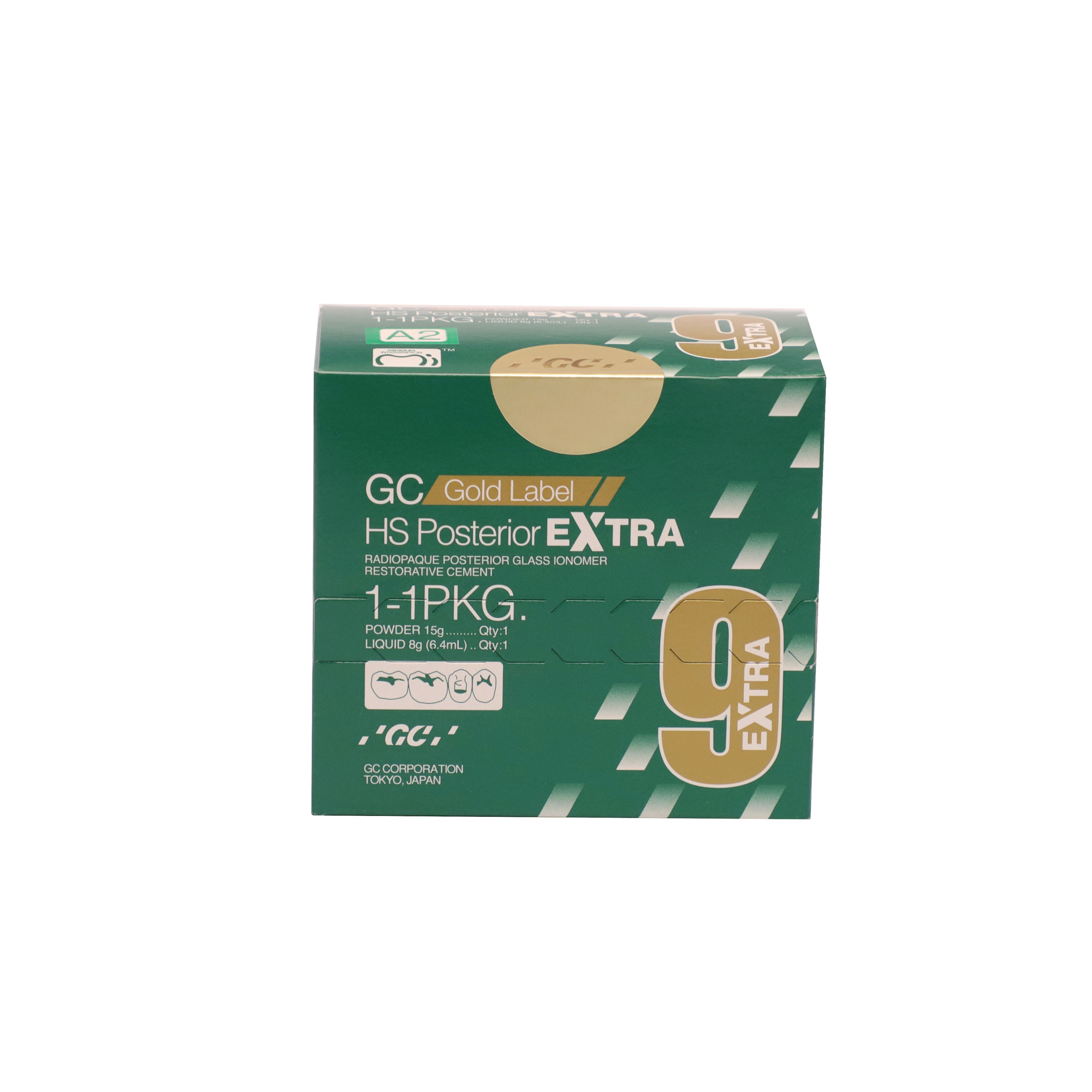 GC Gold Label HS Posterior Extra Powder 15gm Liquid 6.4ml