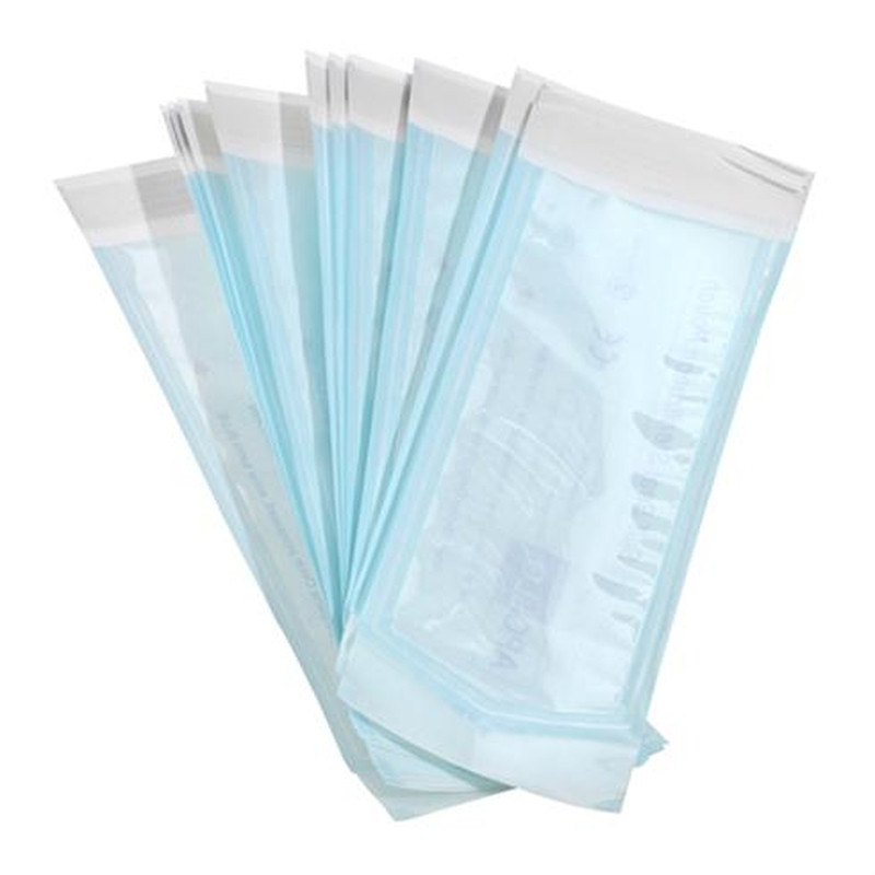 Steri-Dent Self Sealing Sterilization Pouches Stabilized 10.5 Cm X 27 Cm (100pcs)