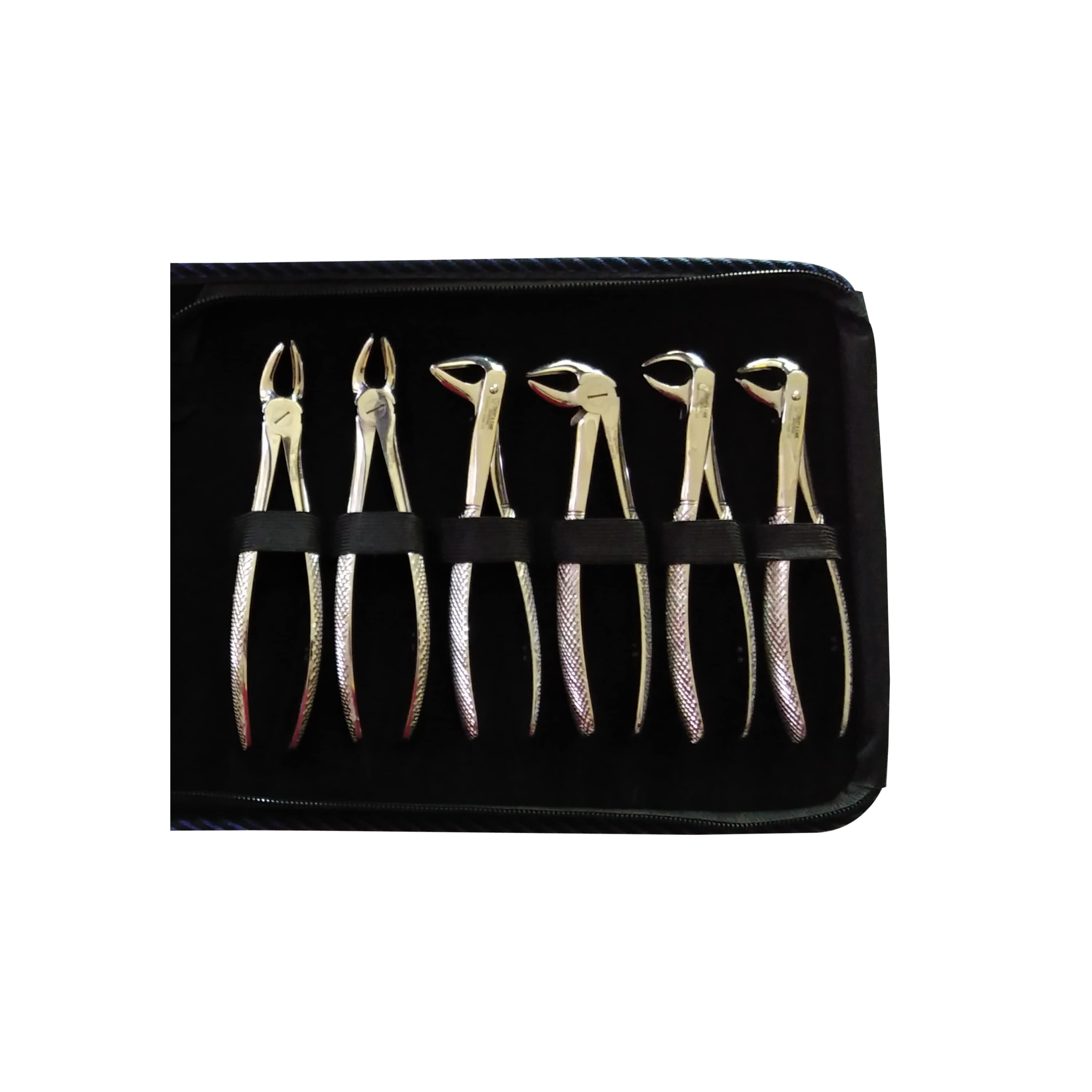 Trust & Care Standard Tooth Extraction Forceps Kit (Adult) Set Of 12-Pcs