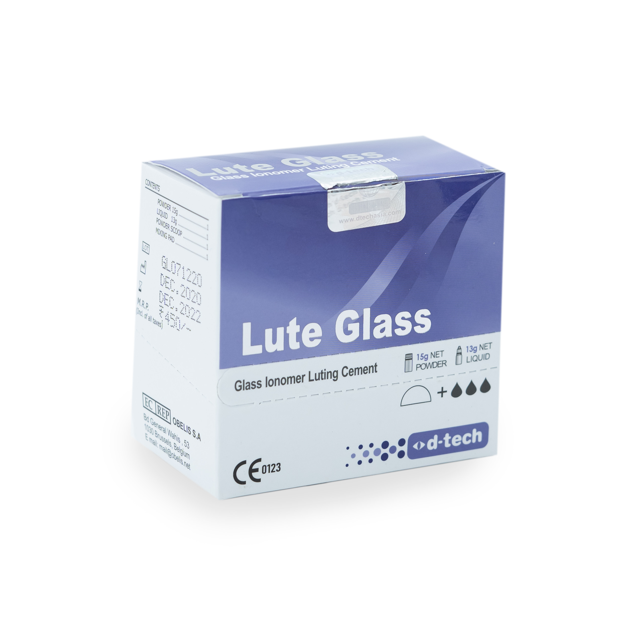 D -Tech Lute Glass (powder15gm And Liquid 13ml) (Expiry 10/2024)