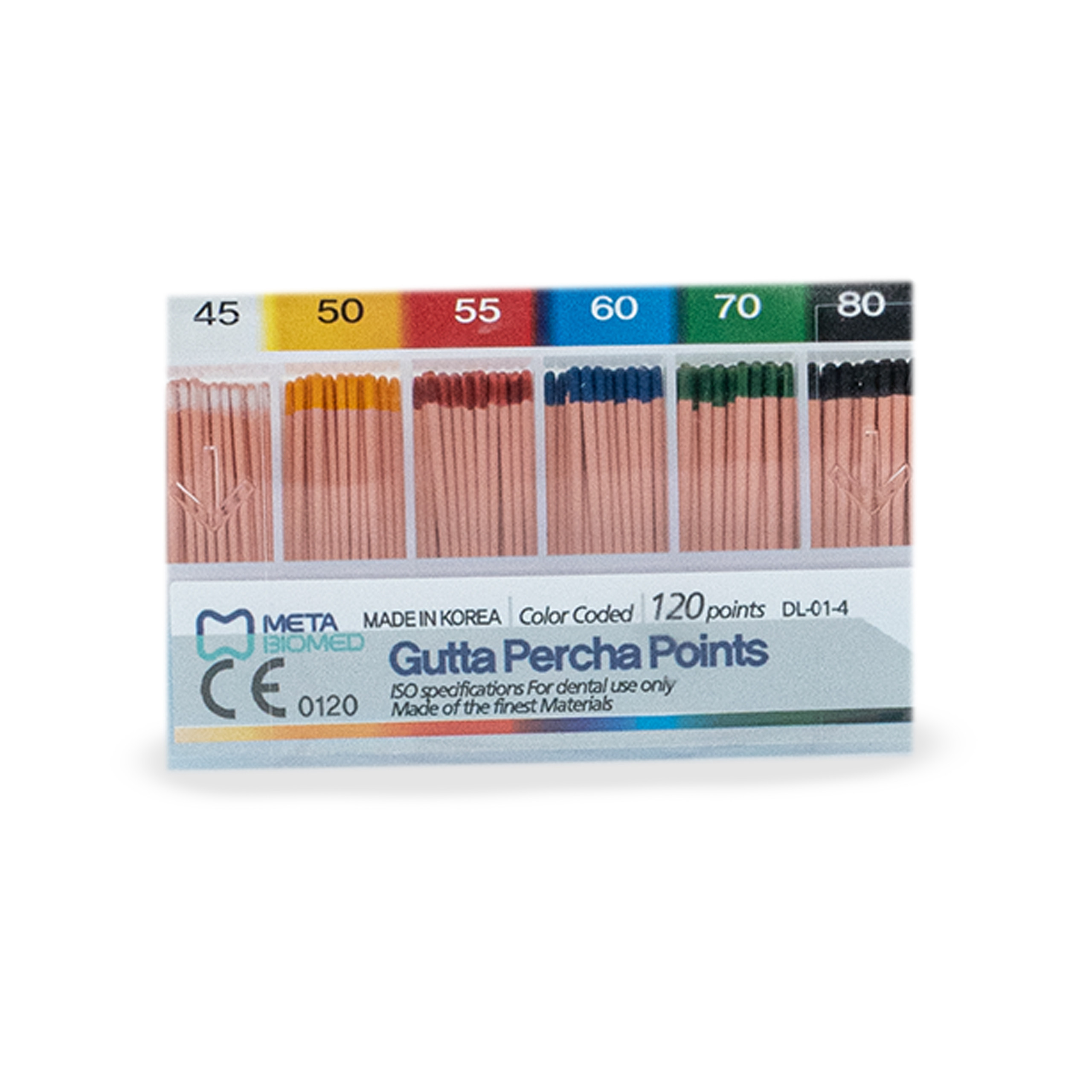 Meta Biomed Gutta Percha Points 15-40 6%