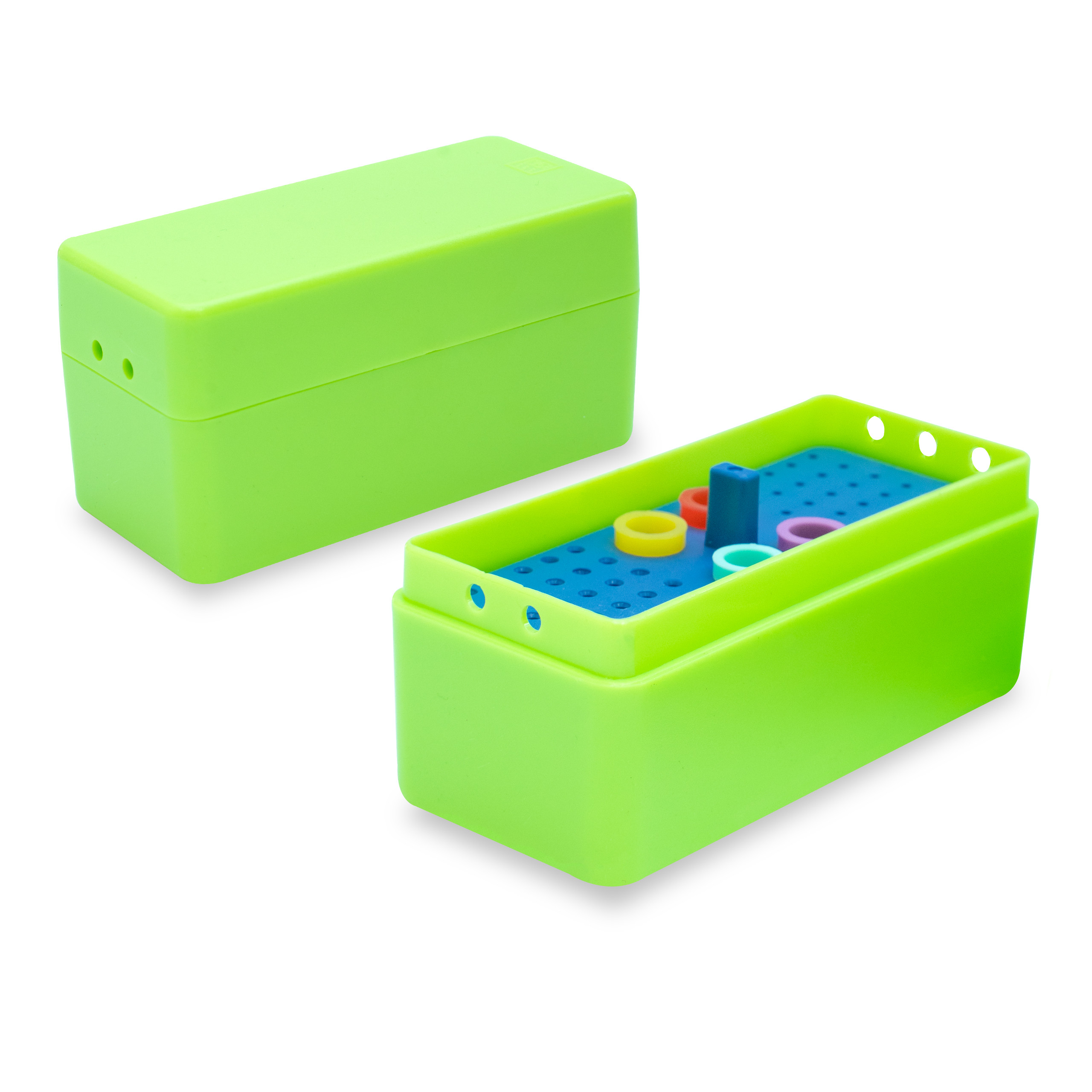 Endo Box Multipurpose 72 Holes (Green)